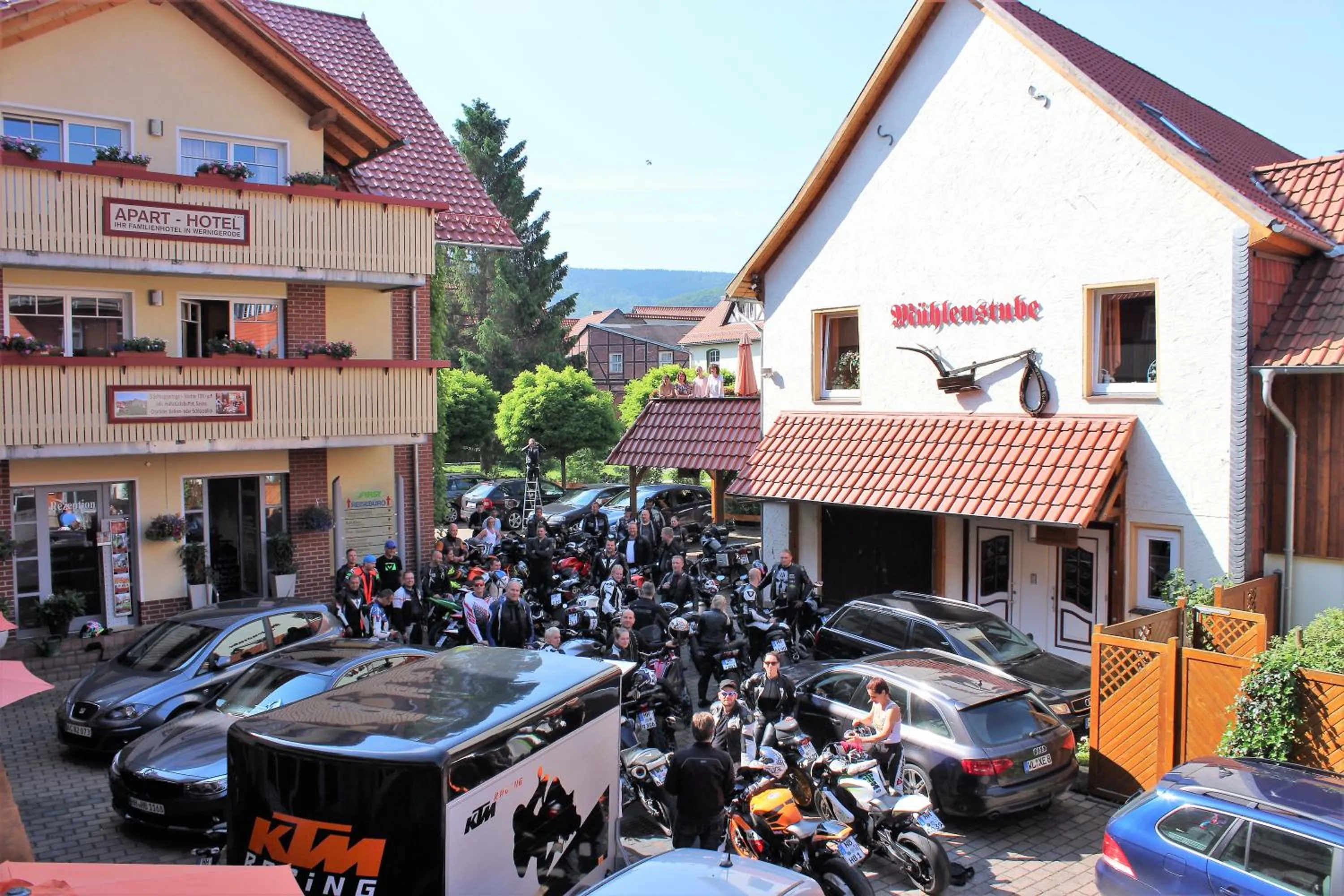 Facade/entrance in Apart Hotel Wernigerode