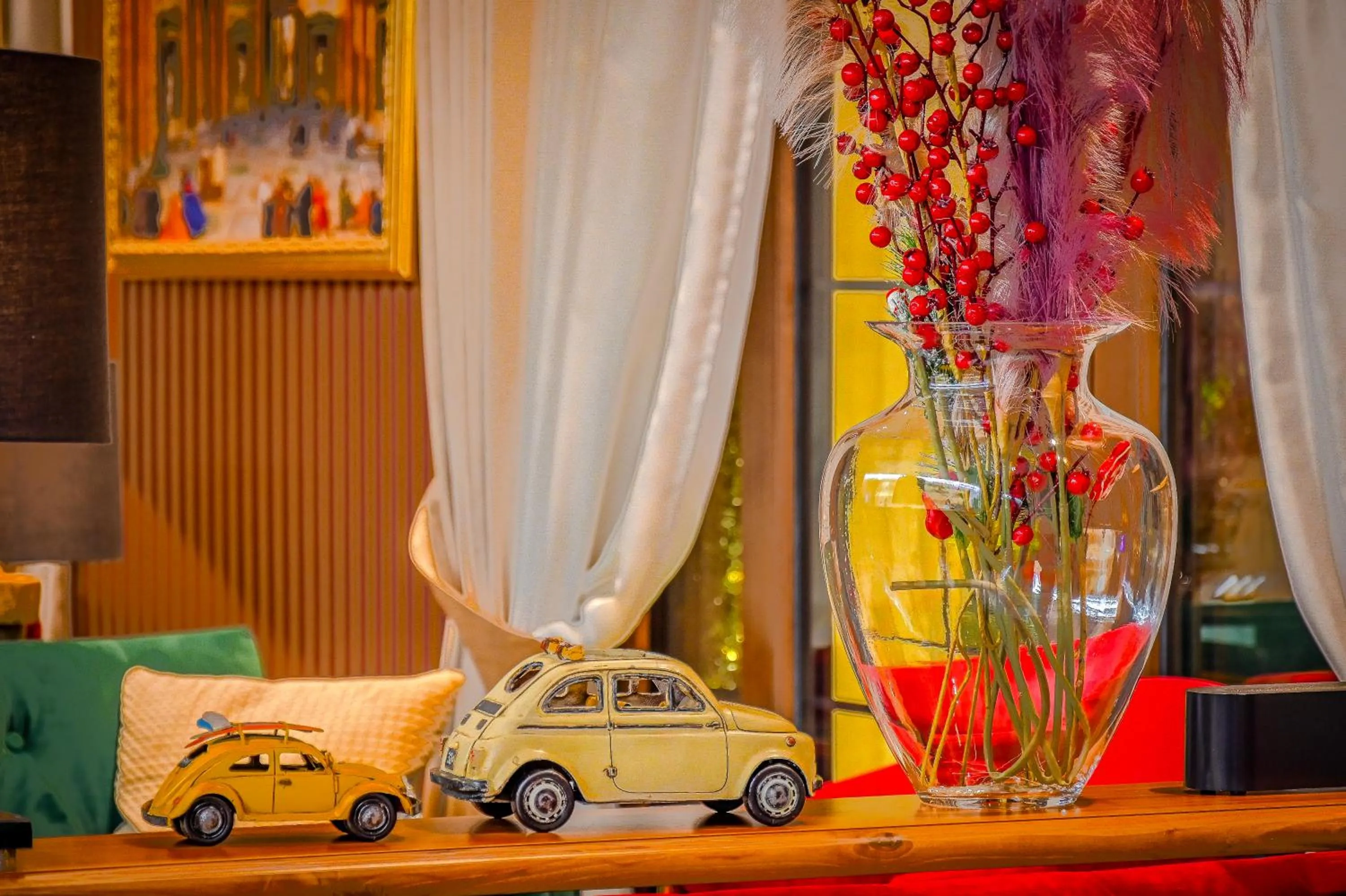 Decorative detail in Envy Hotel