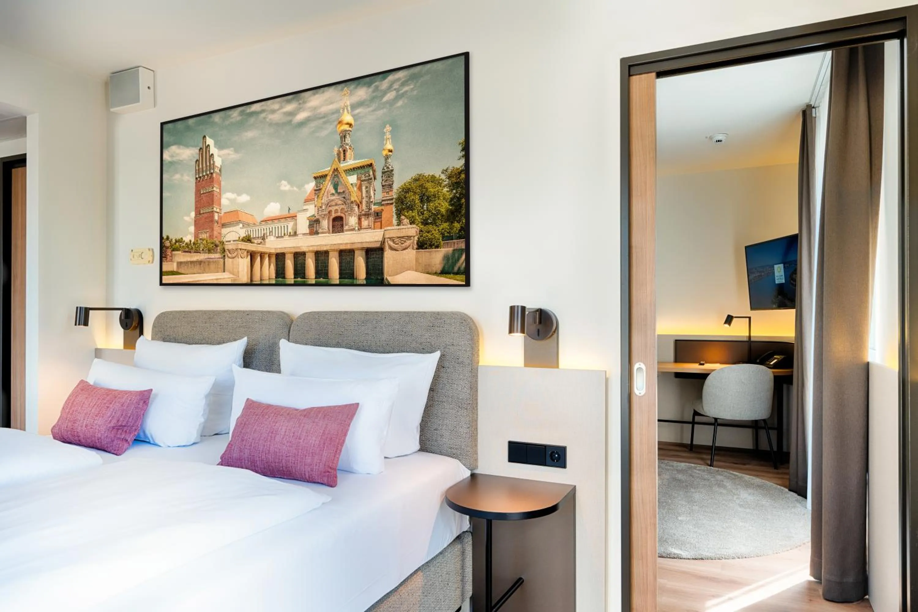 Bedroom, Bed in Welcome Hotel Darmstadt City Center