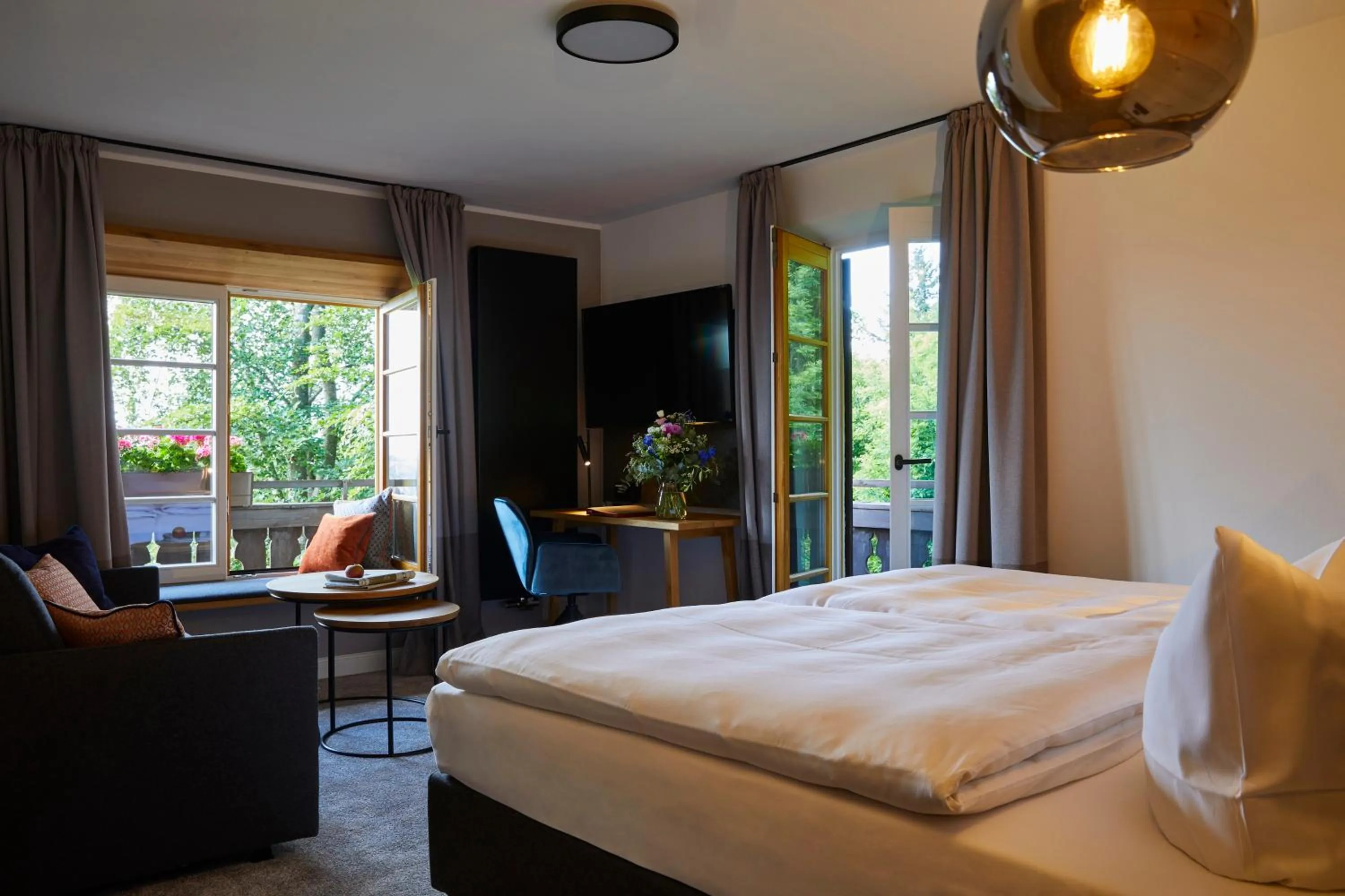 Photo of the whole room, Bed in Aschbacher Hof