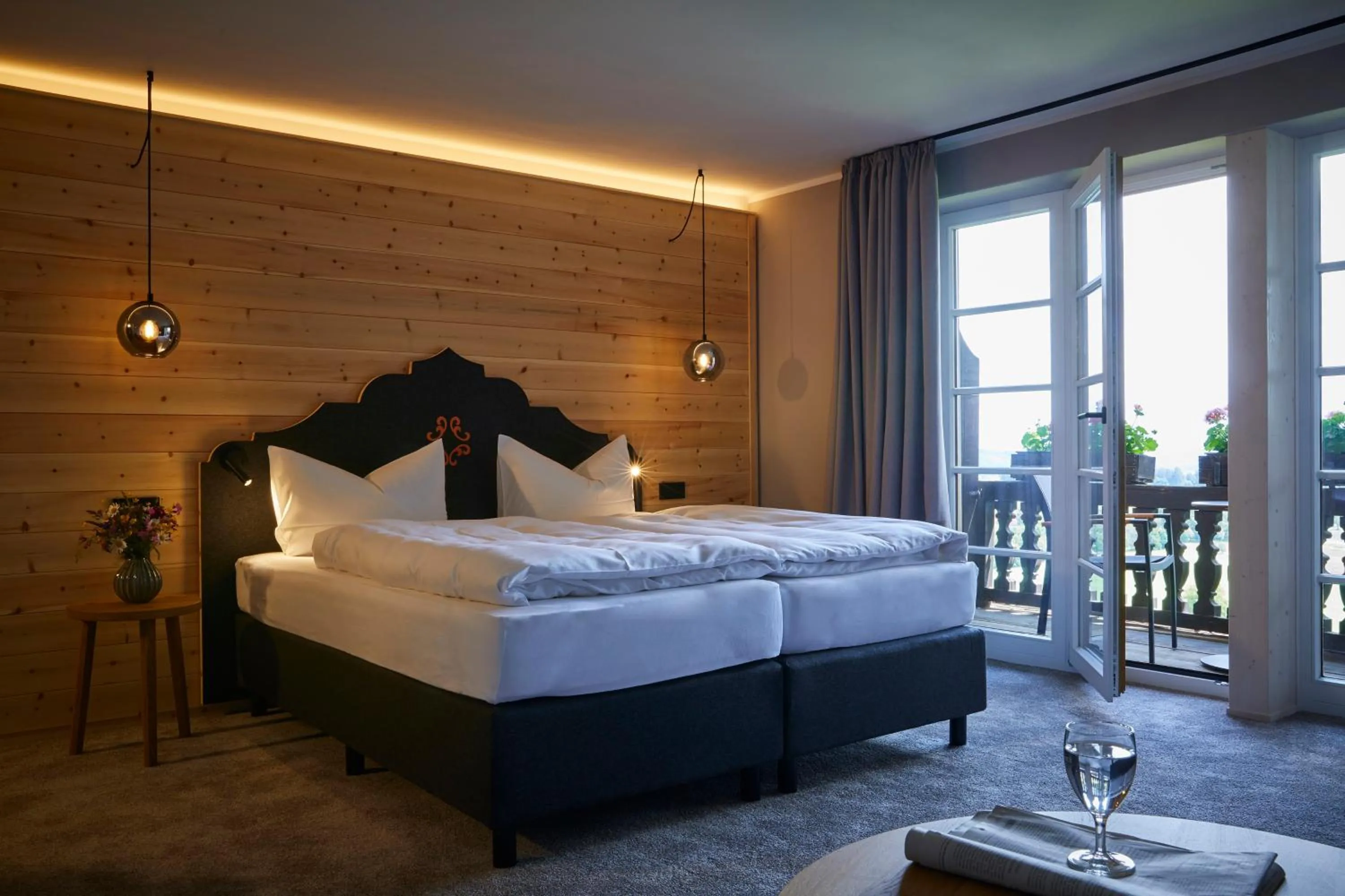 Photo of the whole room, Bed in Aschbacher Hof