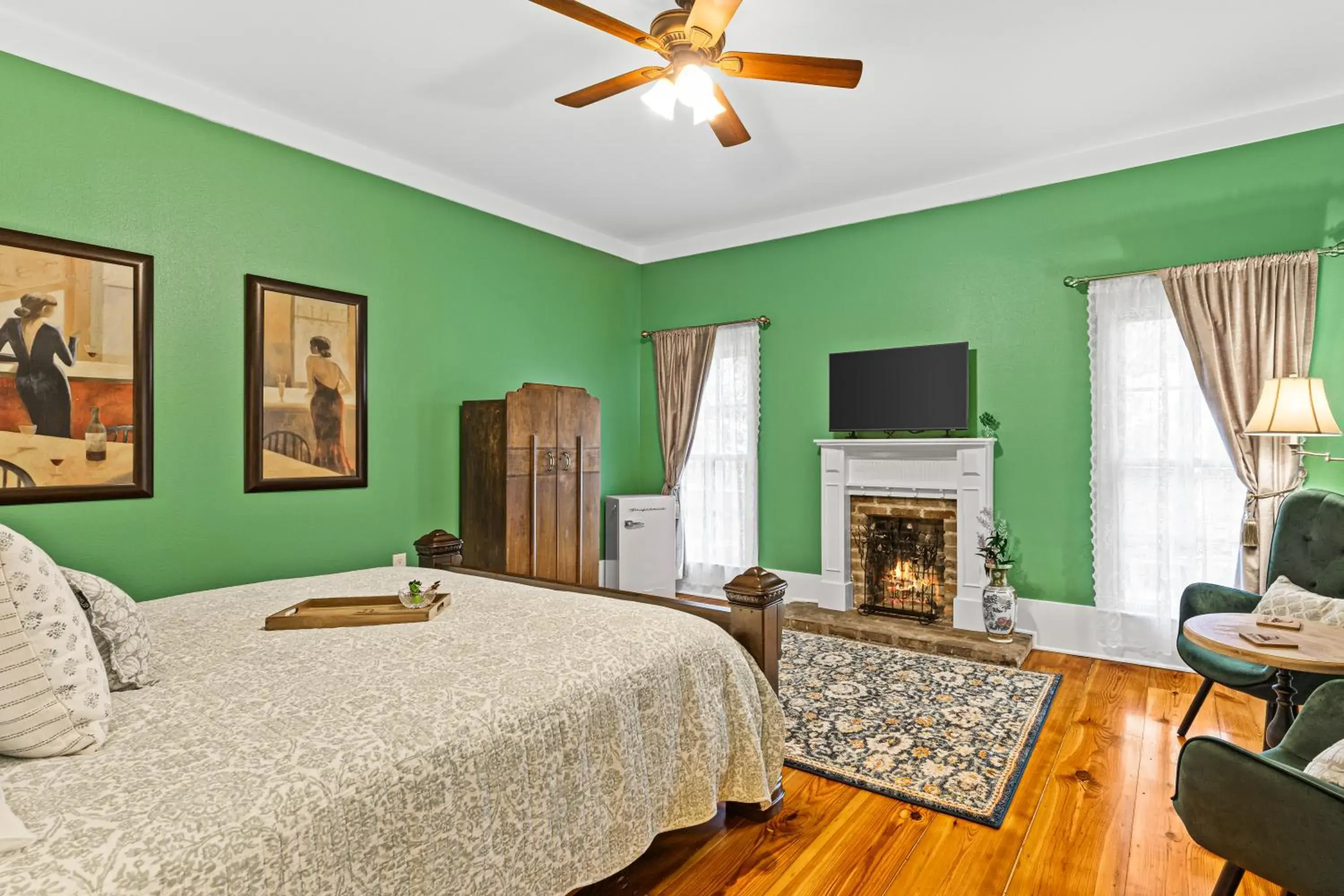 King Room with Garden View in The Steamboat Inn King Room with Garden View in The Steamboat Inn