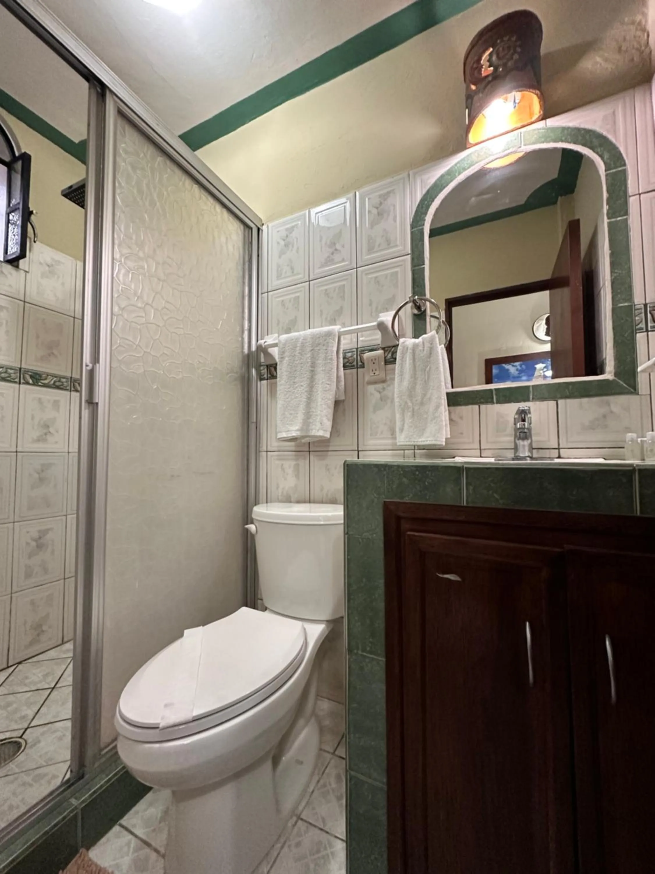 Shower in Copa de Oro Hotel Boutique