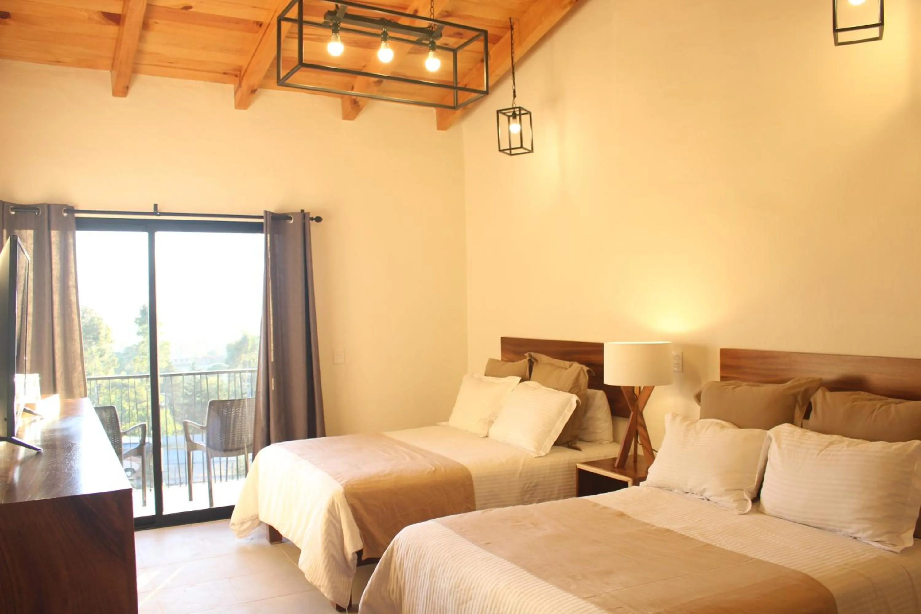 Bedroom, Bed in Hotel Quinta del Bosque