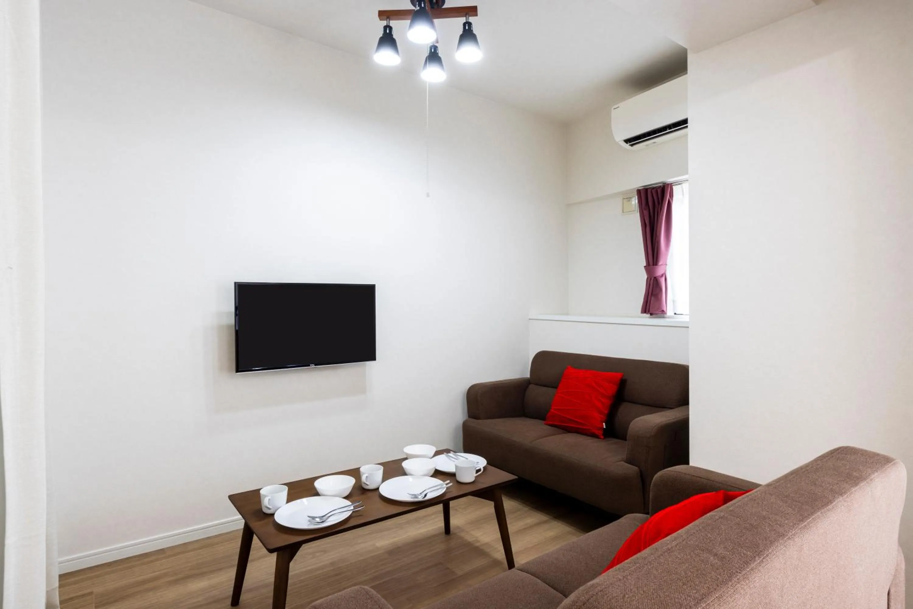 Living room in Riverside Inn Hakata