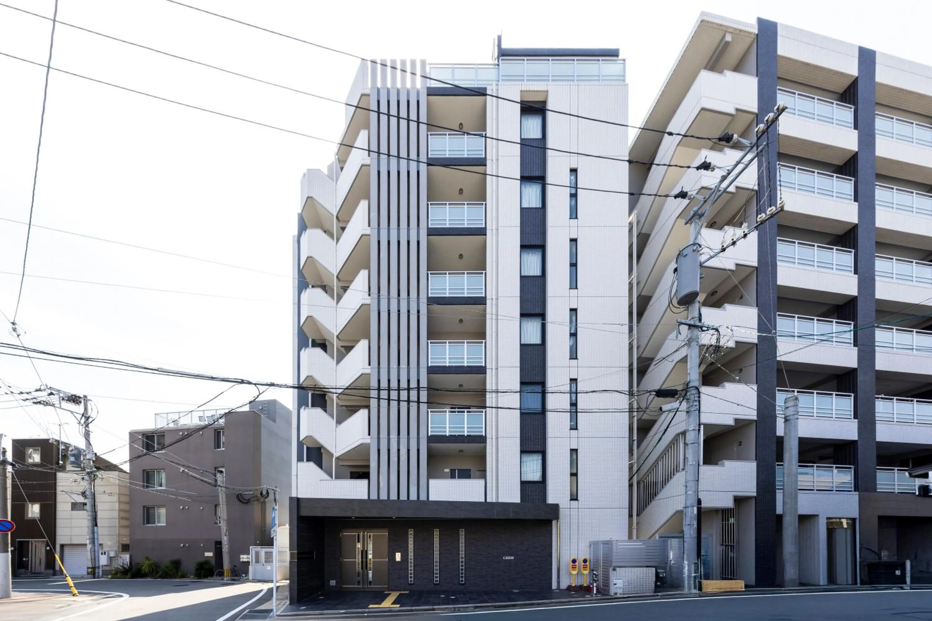 Property building in Riverside Inn Hakata