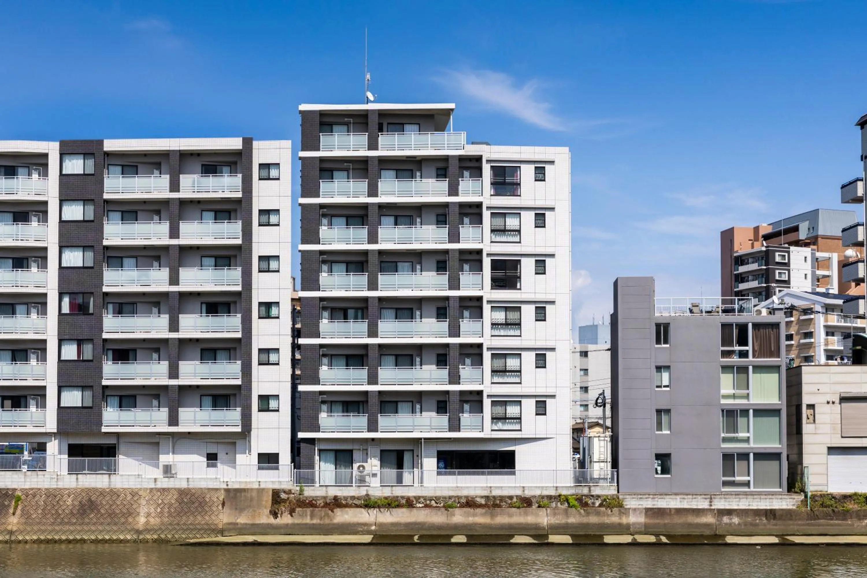 Property building in Riverside Inn Hakata