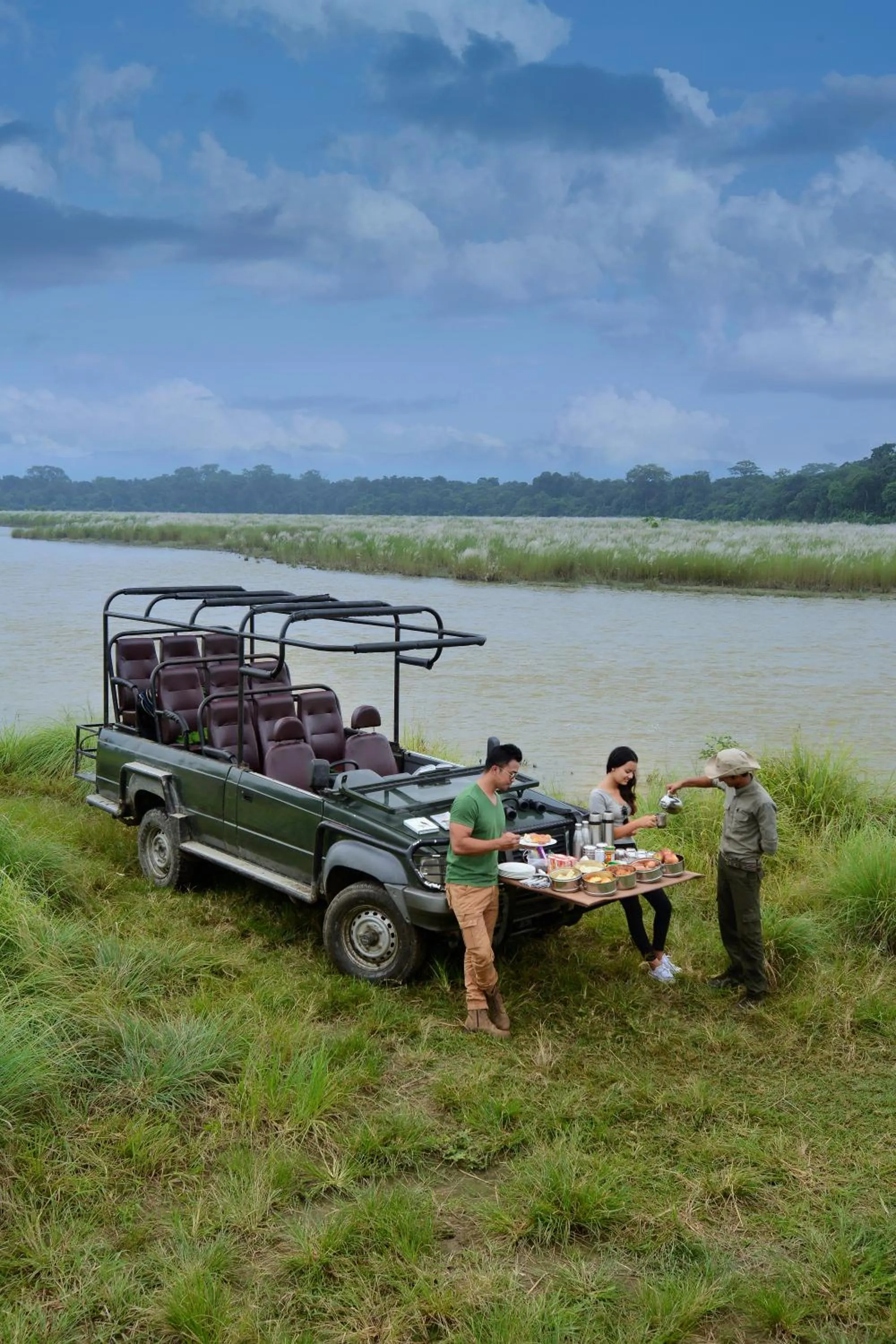 Natural landscape in Barahi Jungle Lodge