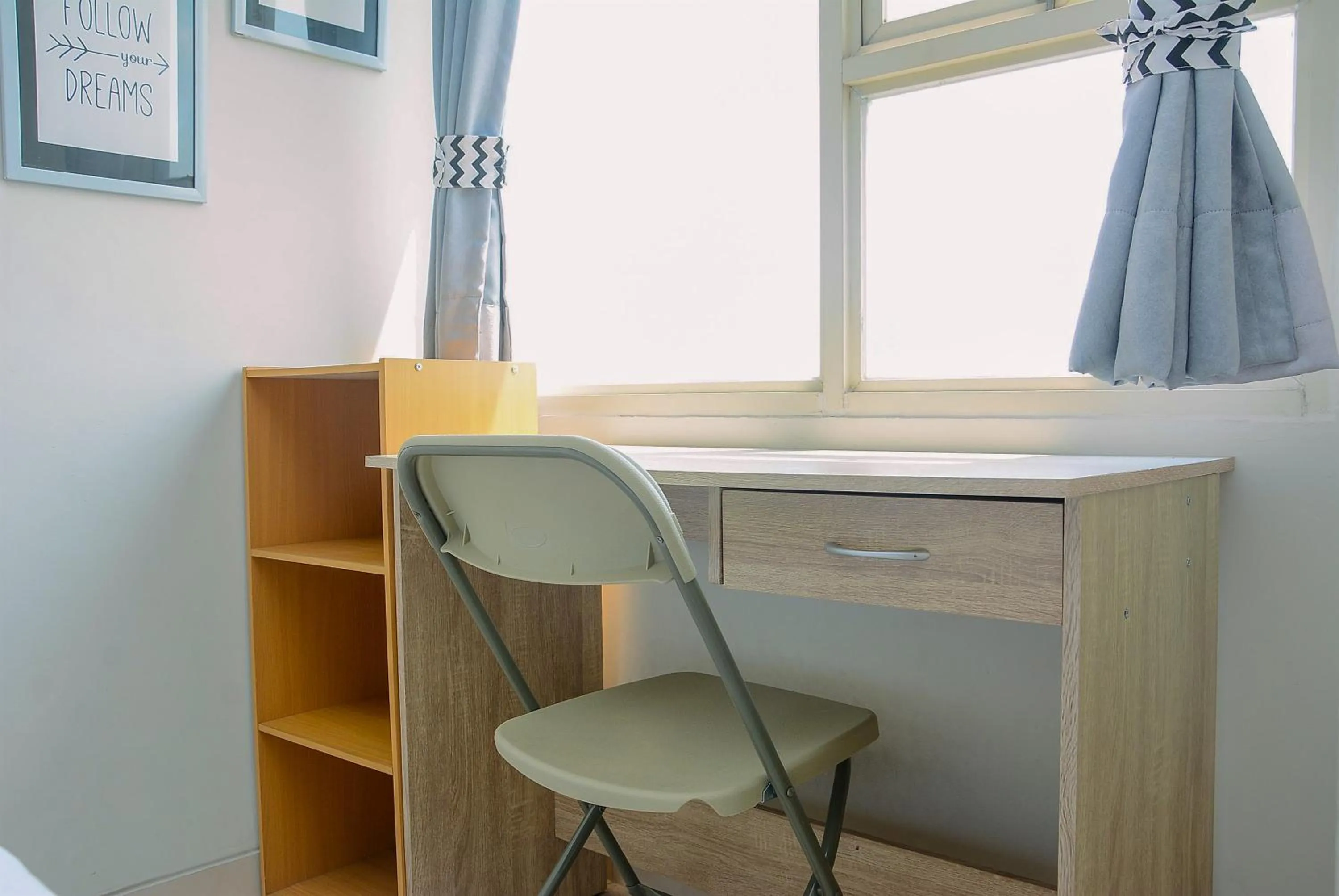 Bedroom in Elegant Studio Apartment Margonda Residence 5 By Travelio