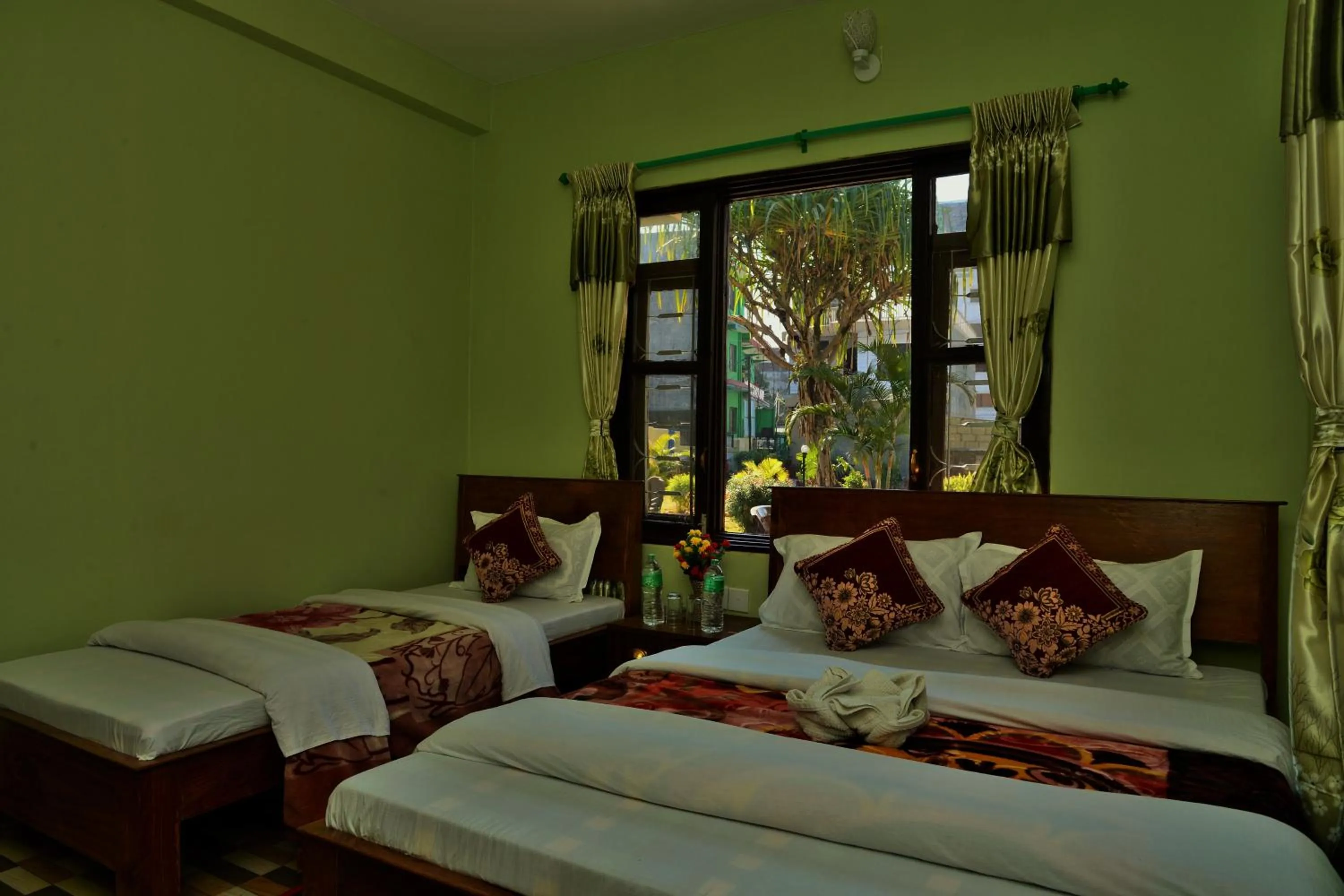 Bedroom, Bed in Hotel Mandala