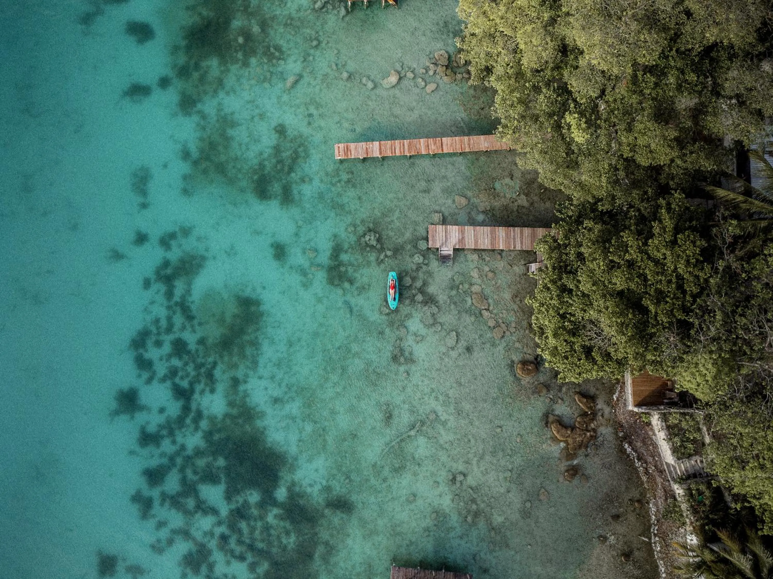Patio in Pucté Bacalar