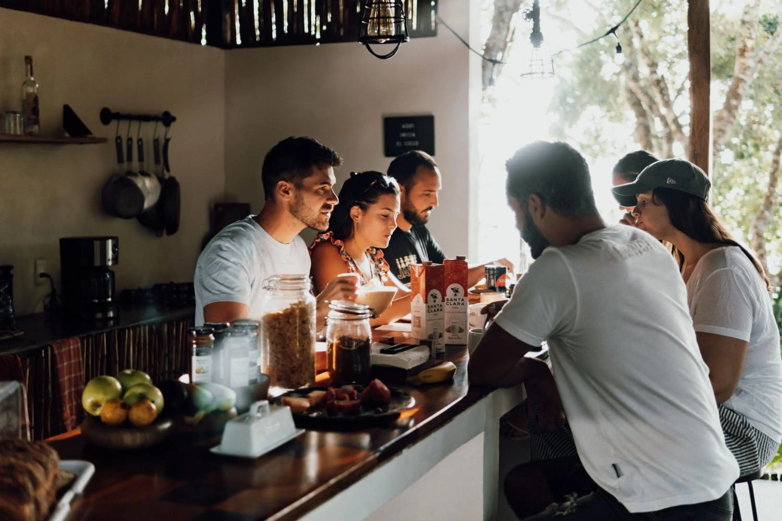 Breakfast in Pucté Bacalar