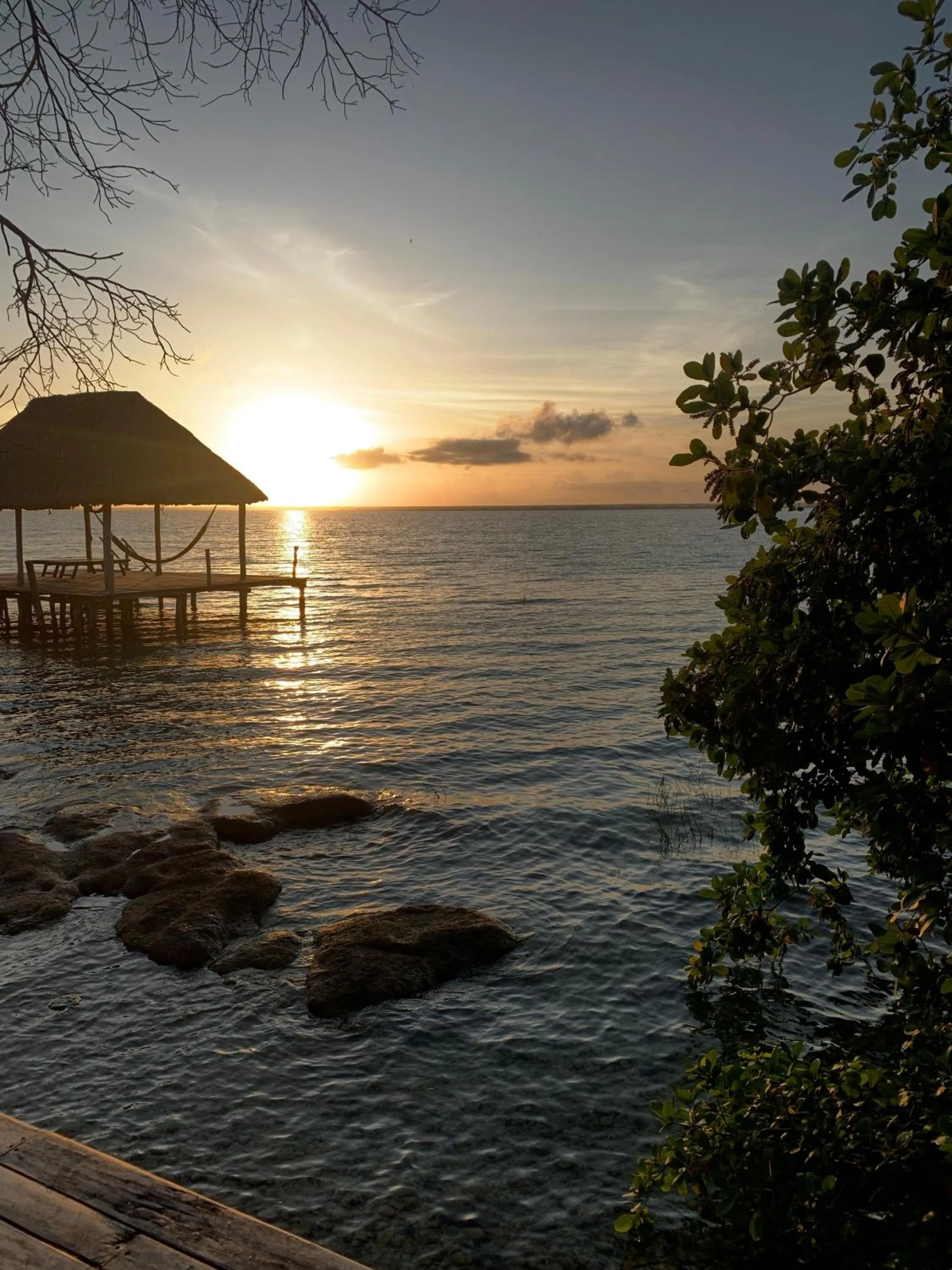 Sunrise in Pucté Bacalar