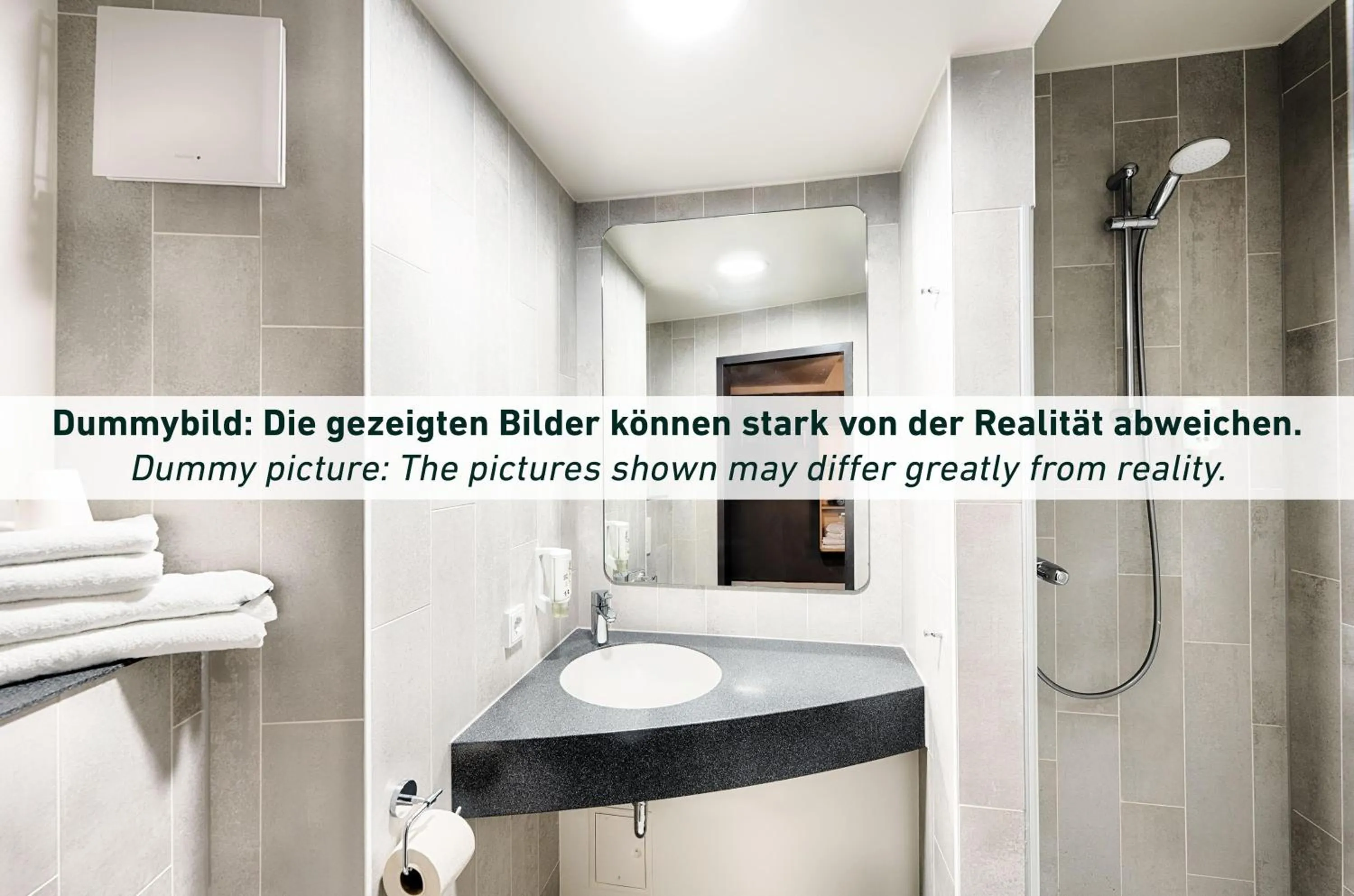 Shower in ibis Bochum Zentrum