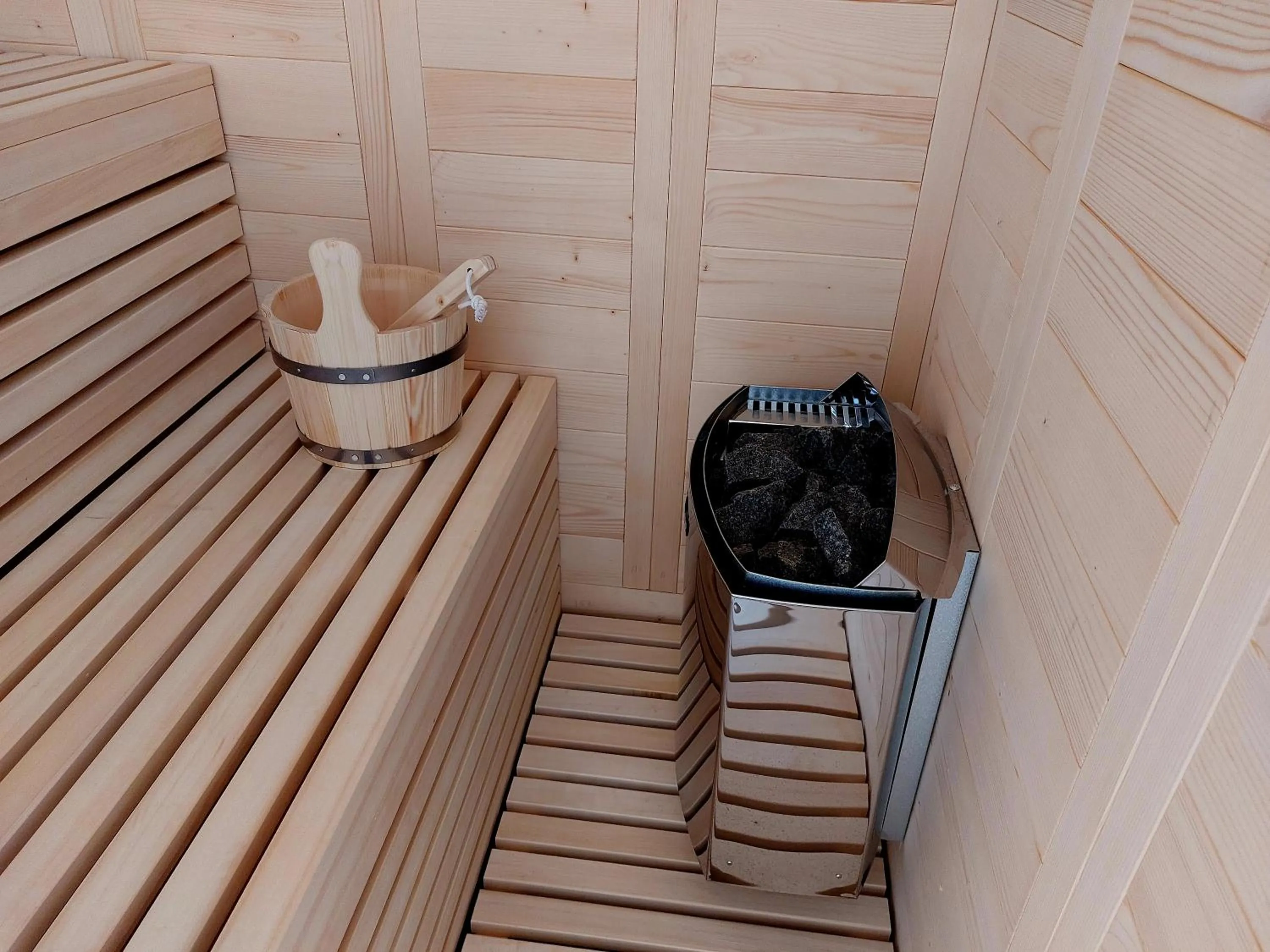Sauna in Salina Premium Residences Volos