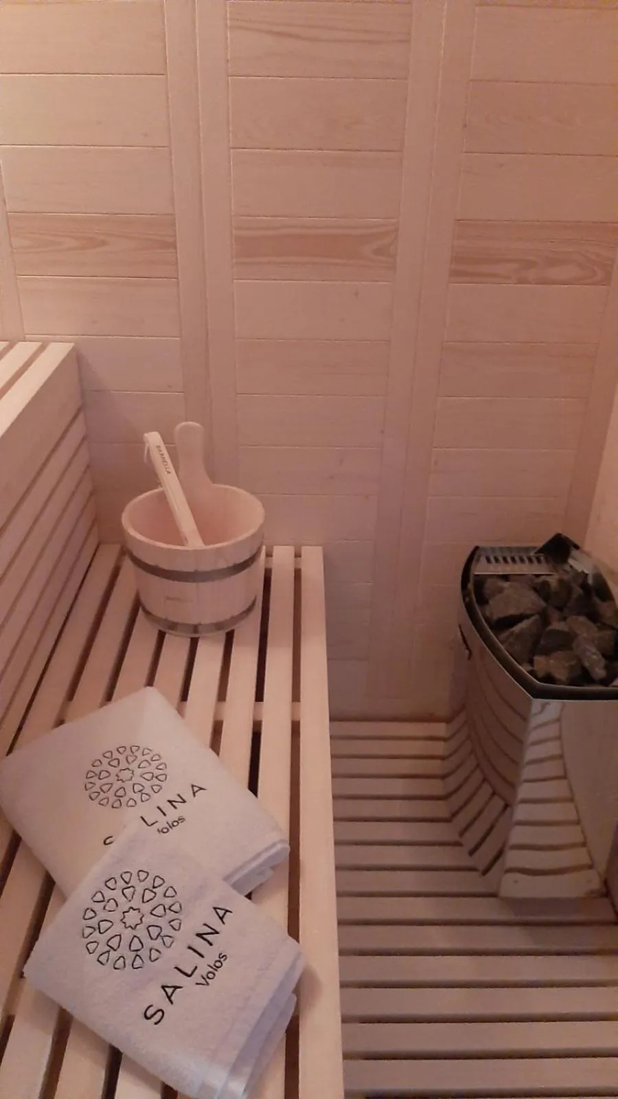 Sauna in Salina Premium Residences Volos