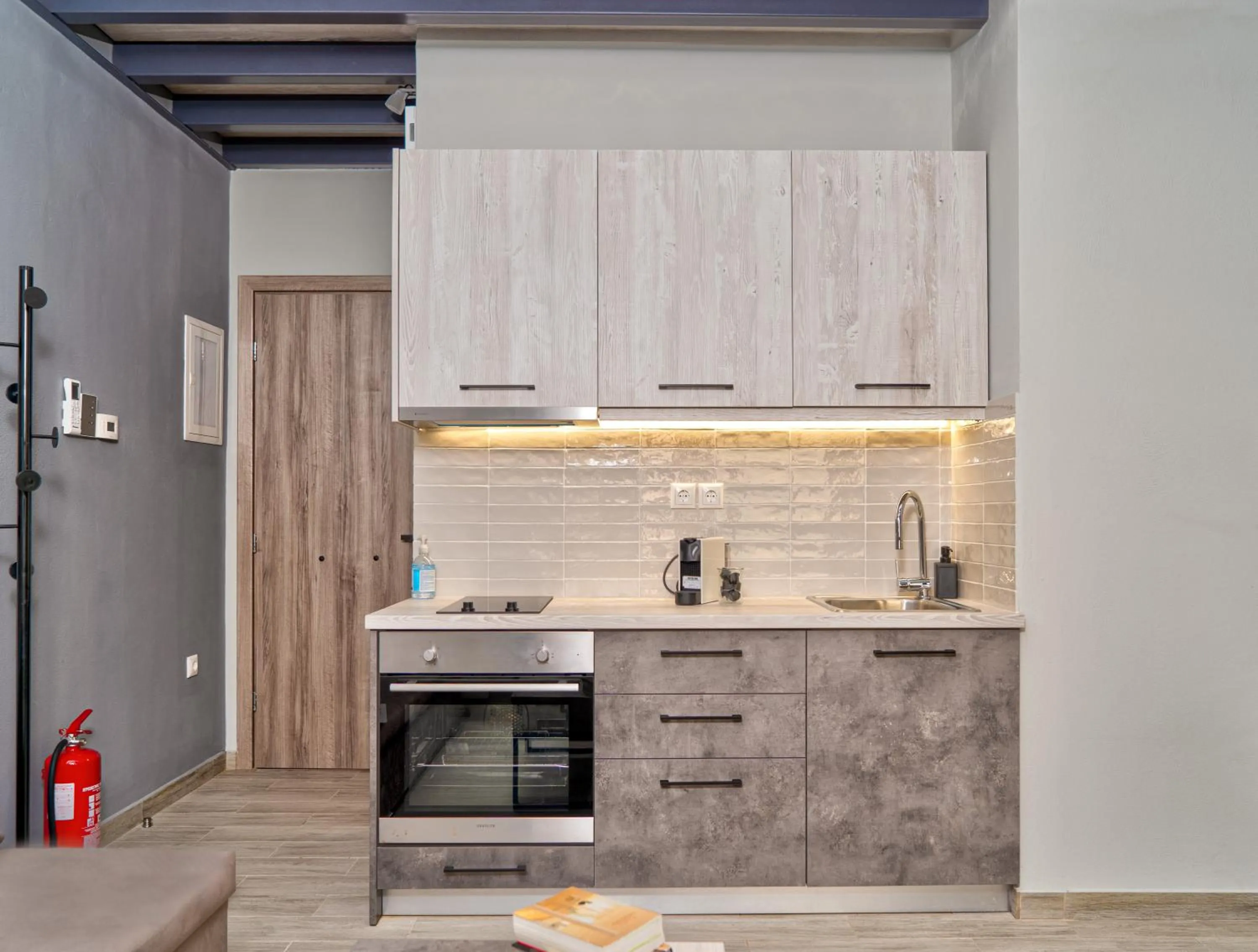 Kitchen or kitchenette in Salina Premium Residences Volos