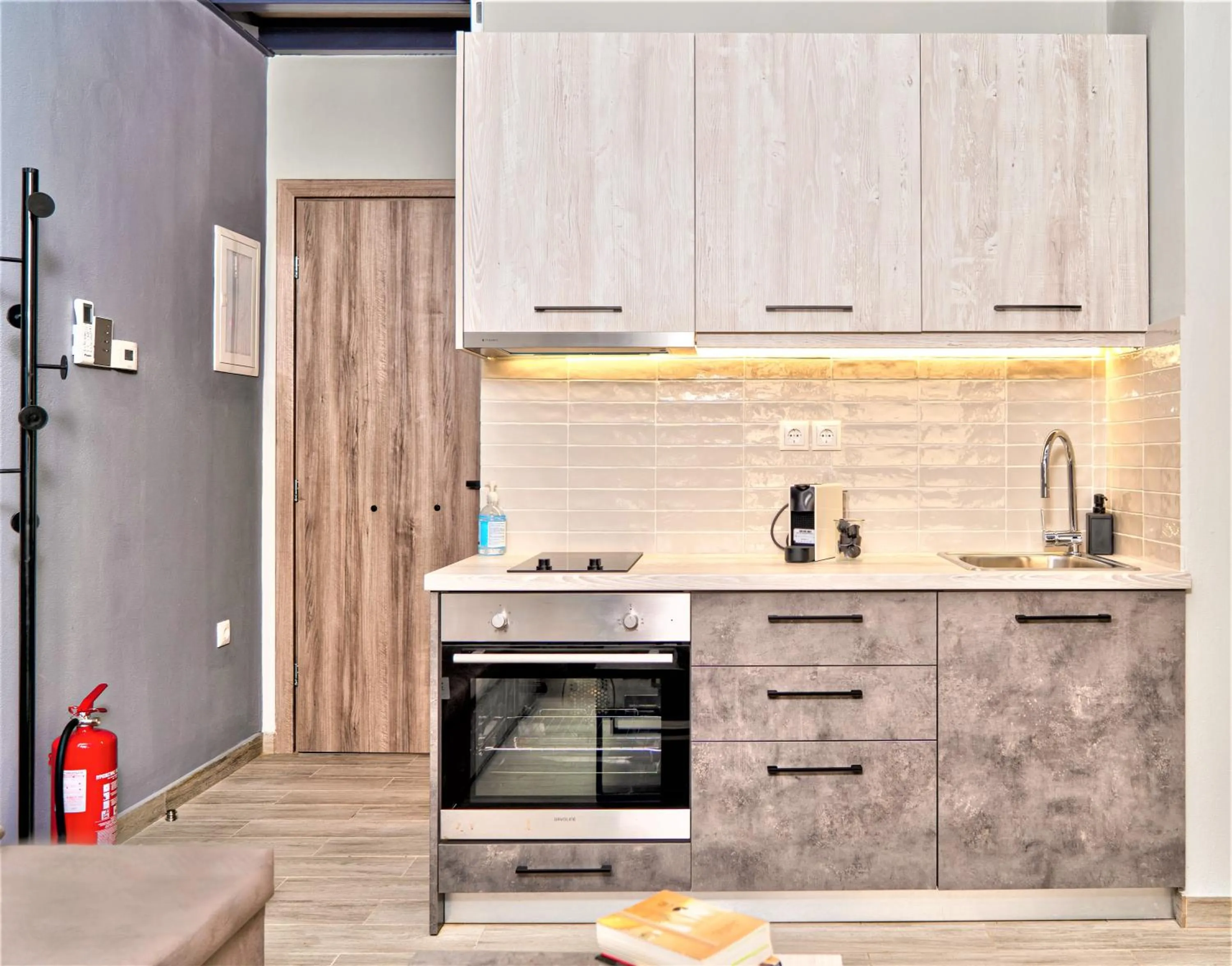 Kitchen or kitchenette in Salina Premium Residences Volos