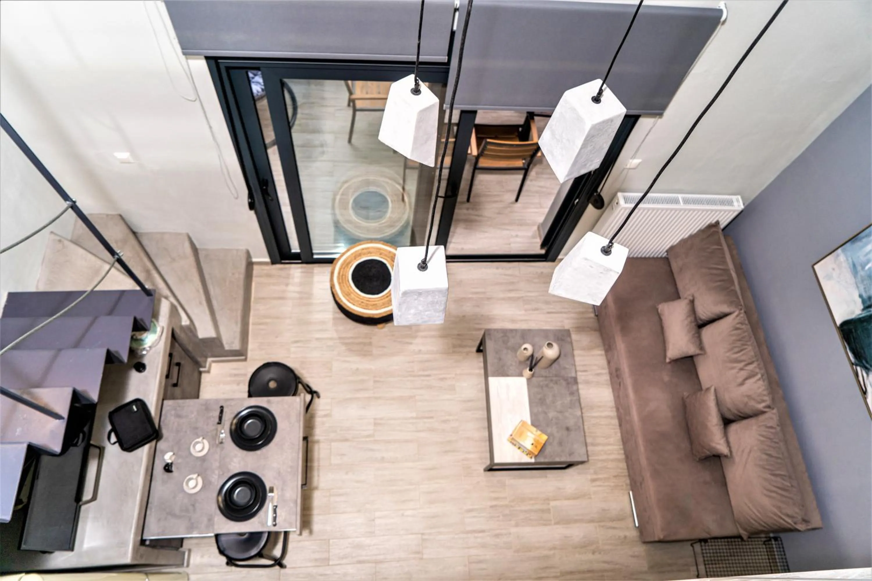 Living room in Salina Premium Residences Volos