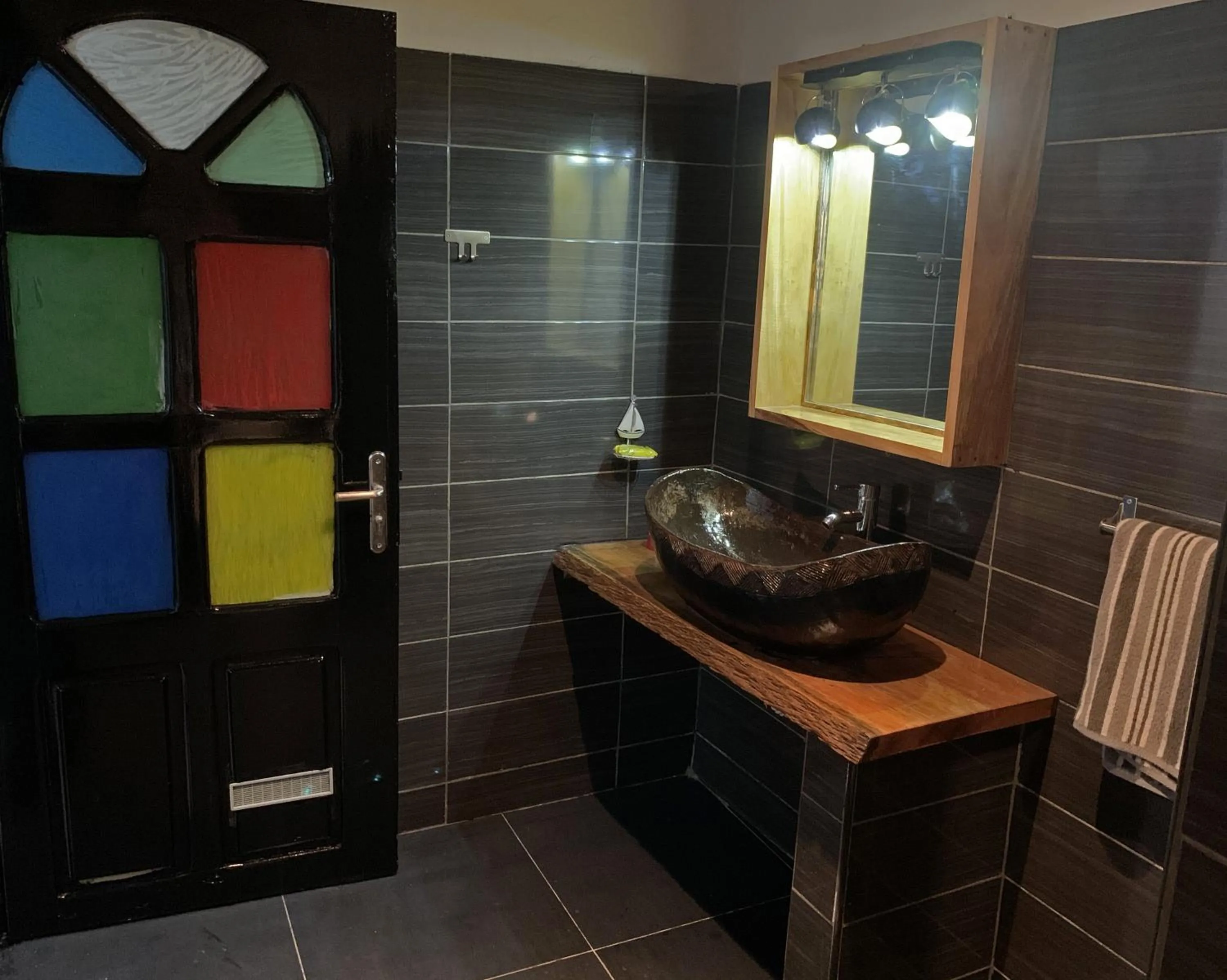 Bathroom in Hotel Blawa