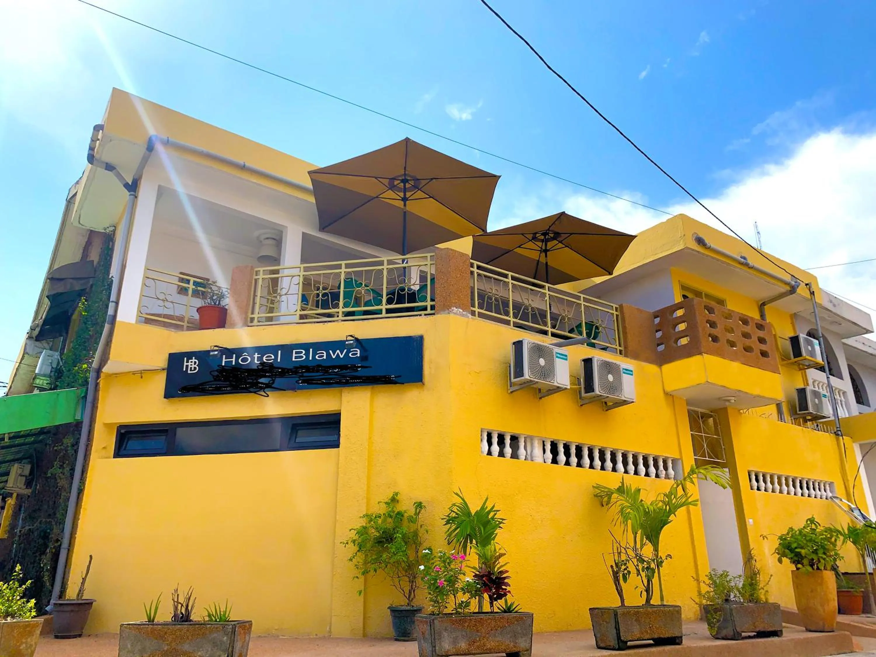 Property building in Hotel Blawa