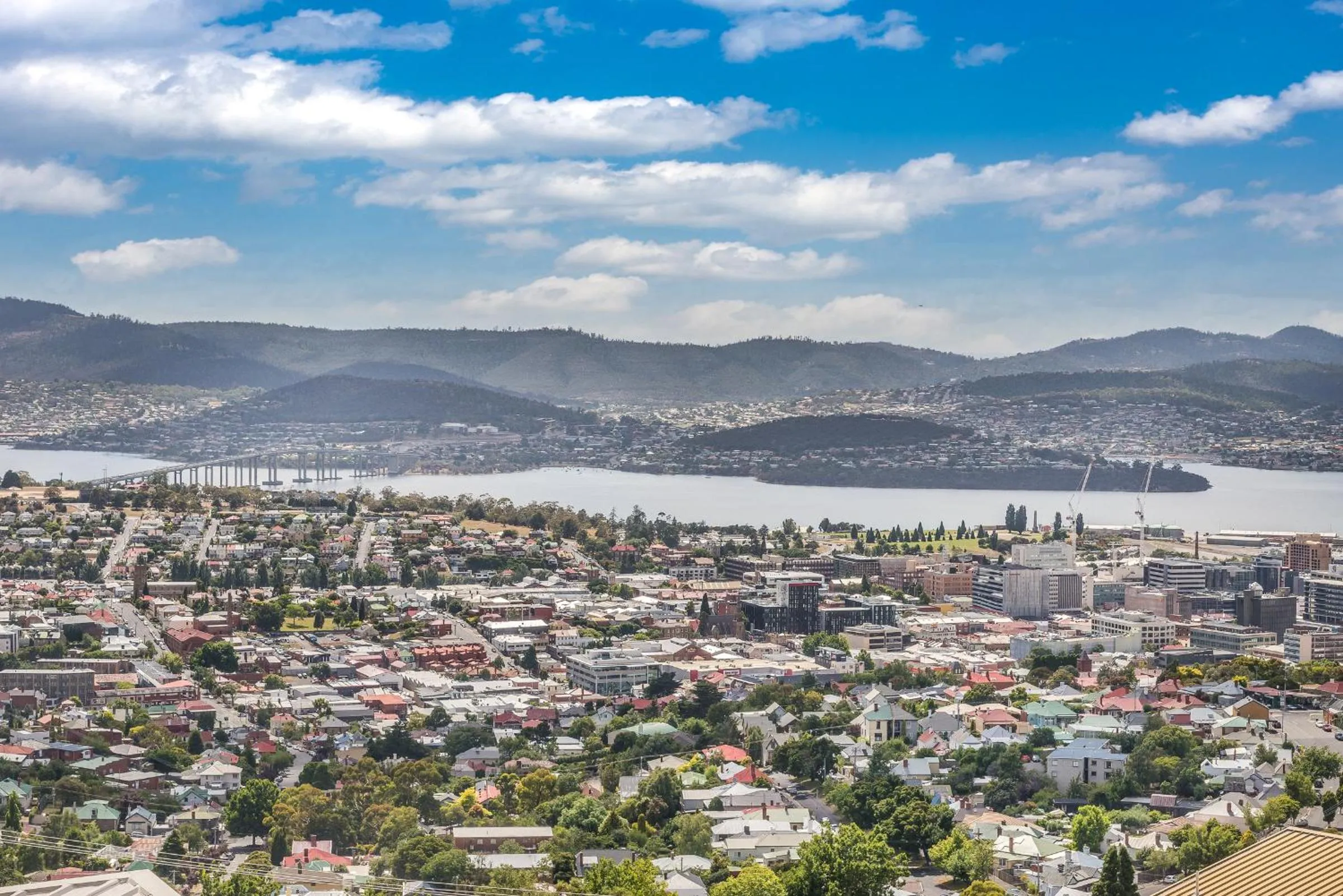 Natural landscape in Hobart View