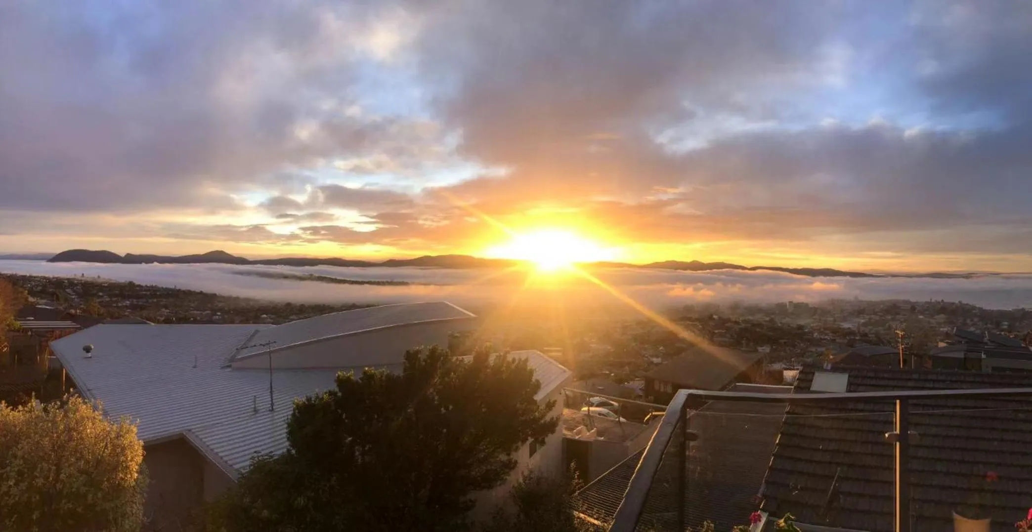 Natural landscape in Hobart View