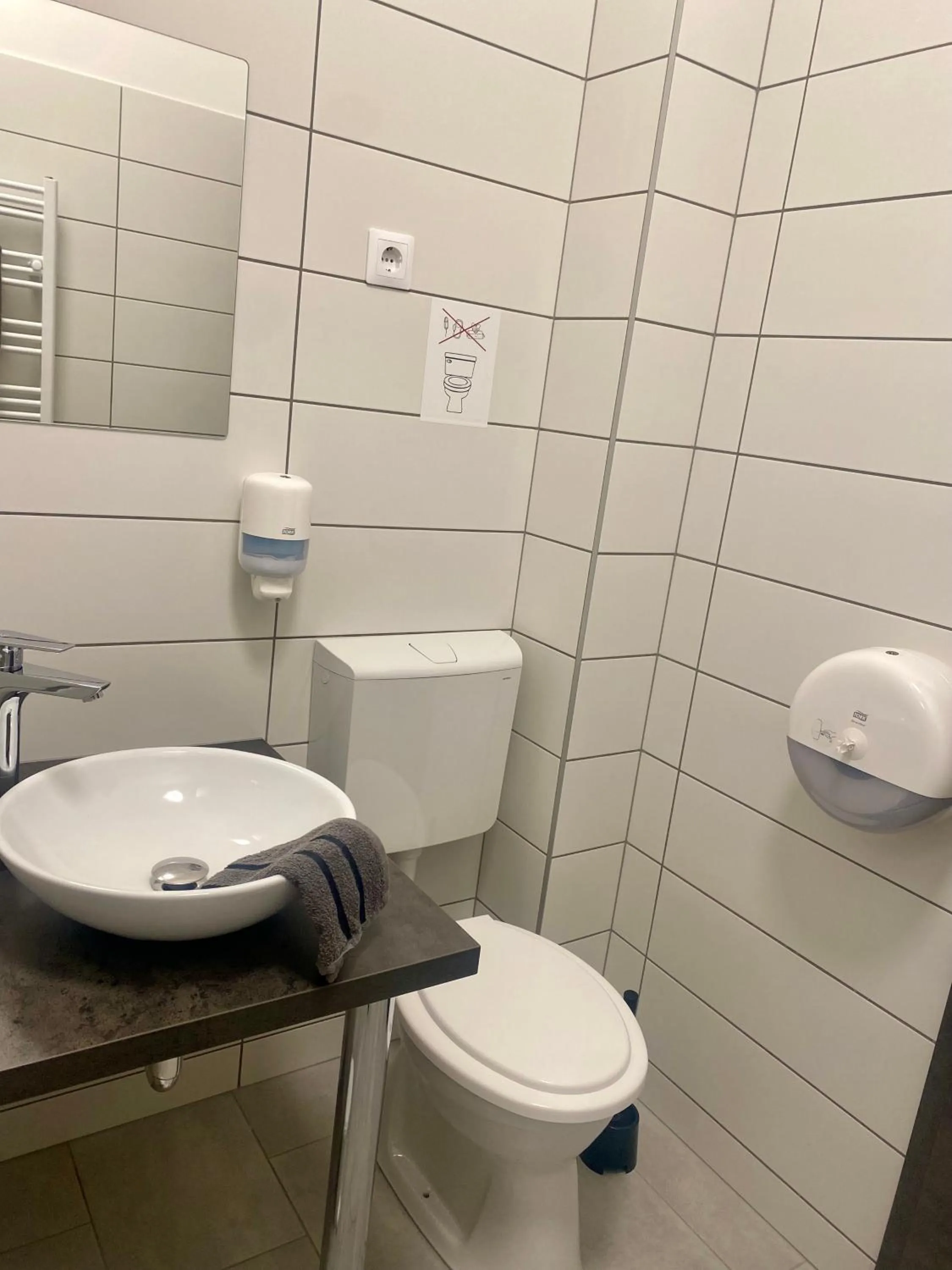 Toilet in Vecsési Rendezvényközpont és Panzió