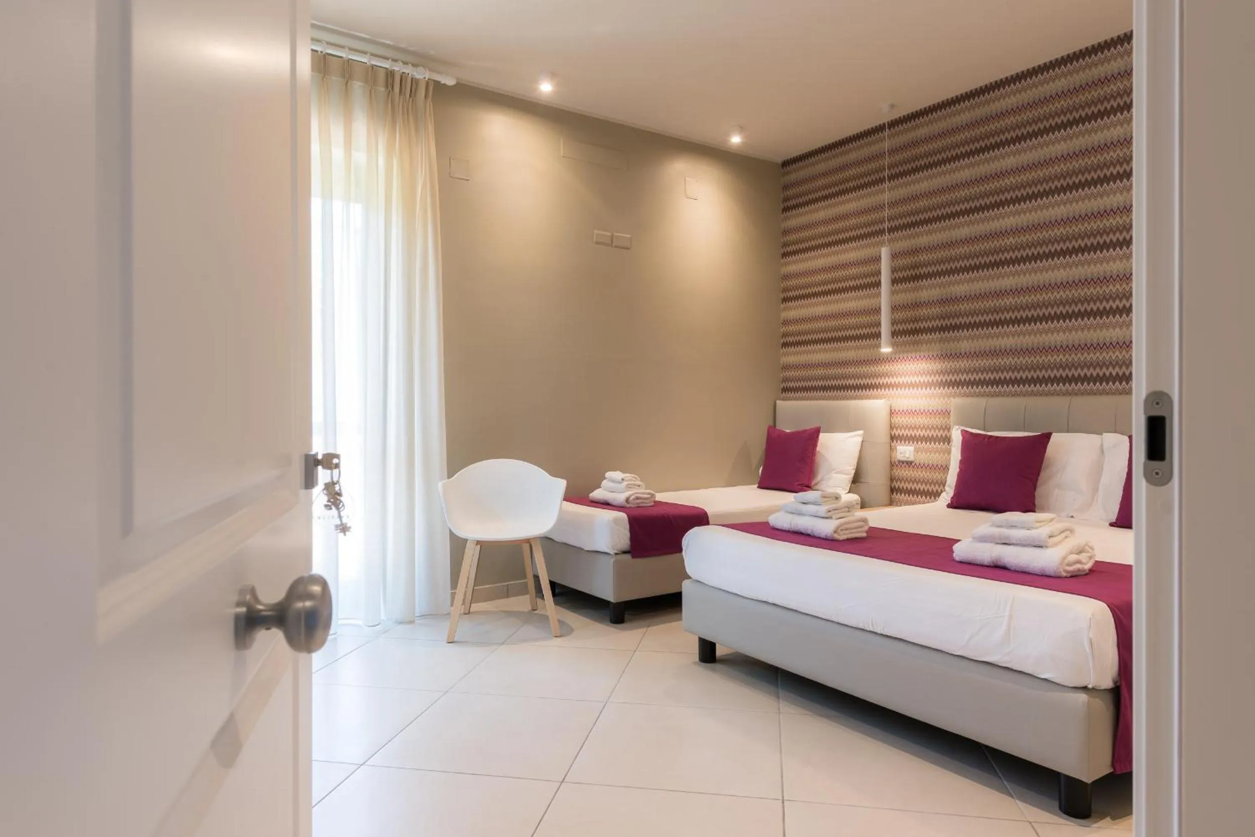 Bedroom, Bed in Marlè Rooms