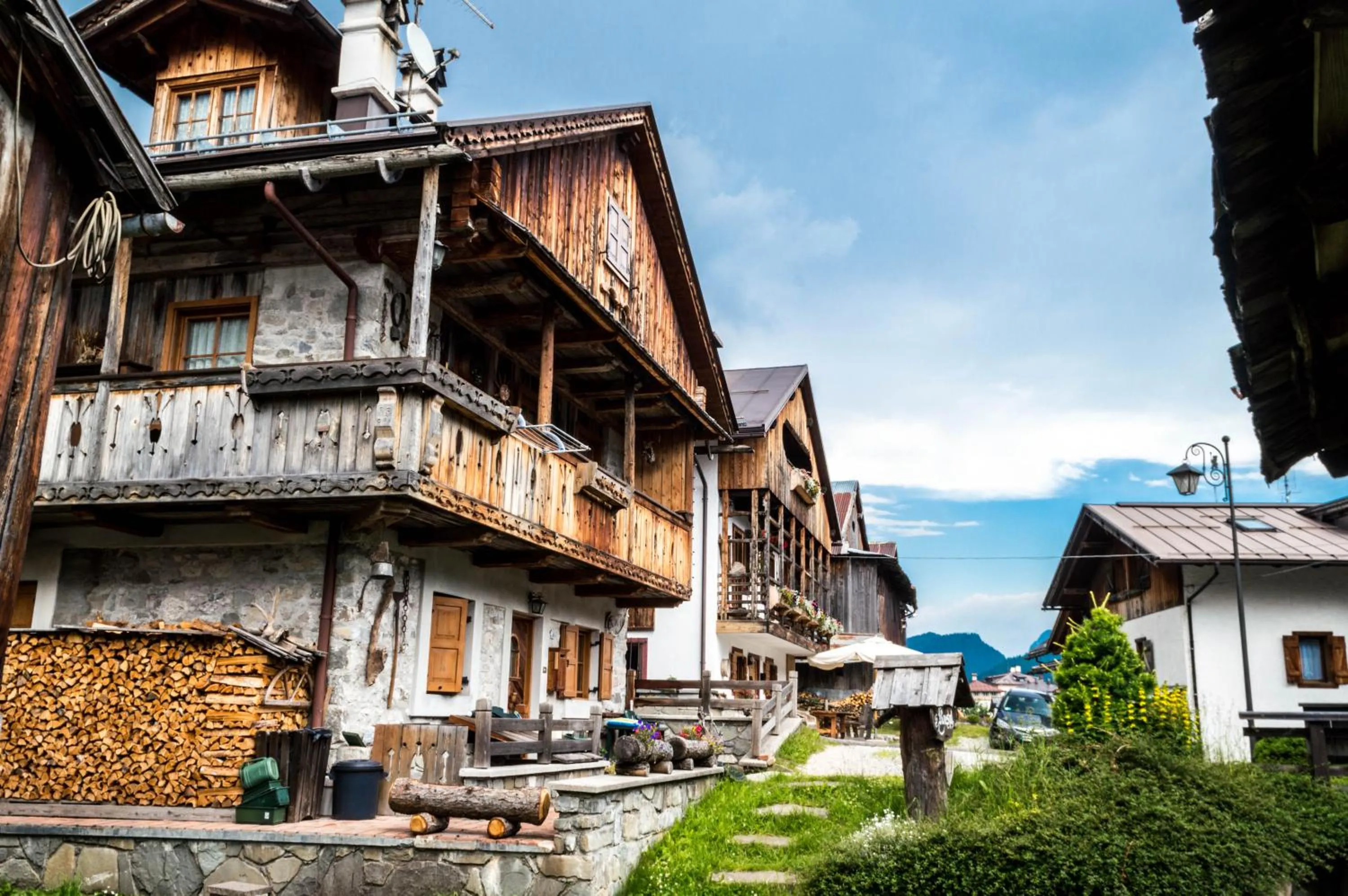 Natural landscape in Maison Boutique Fior d'Alpe