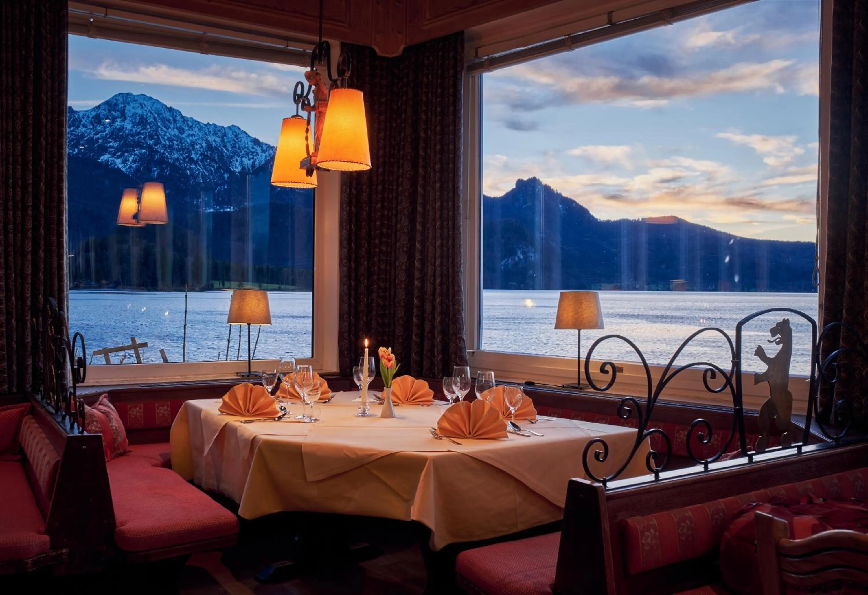 Restaurant/places to eat in Seehotel Grauer Bär