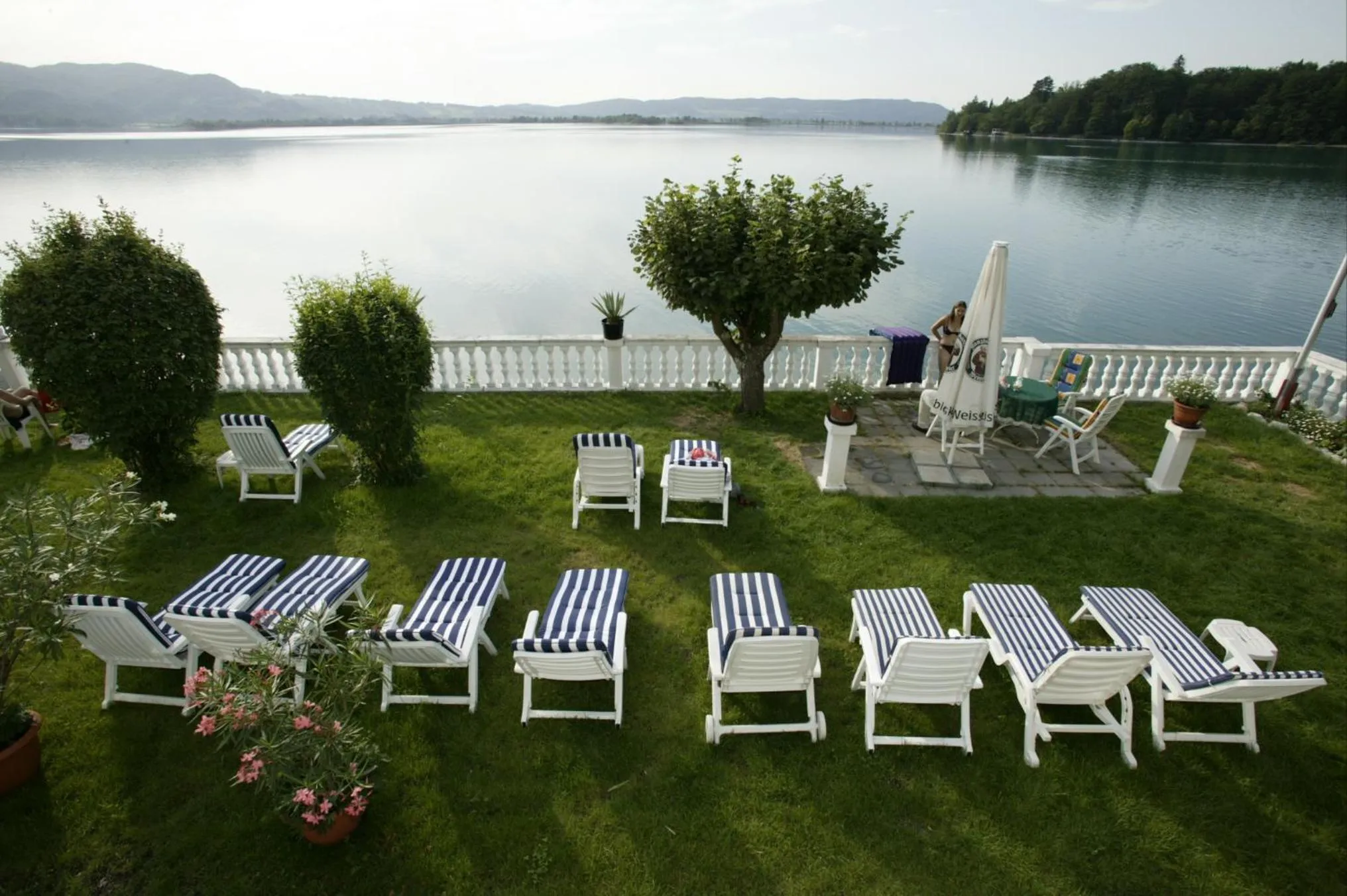 Garden in Seehotel Grauer Bär