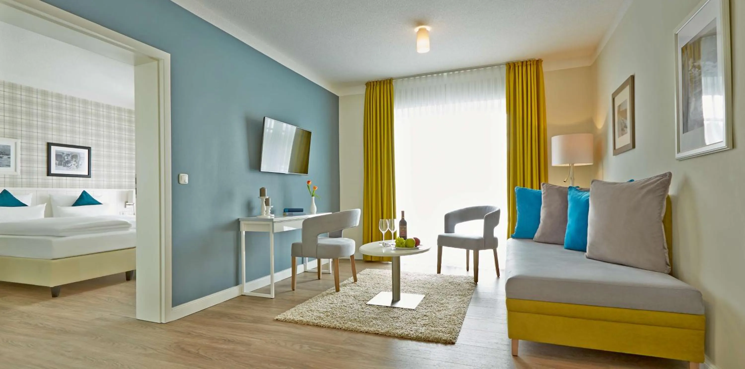 Photo of the whole room, Bed in Dorint Resort Baltic Hills Usedom