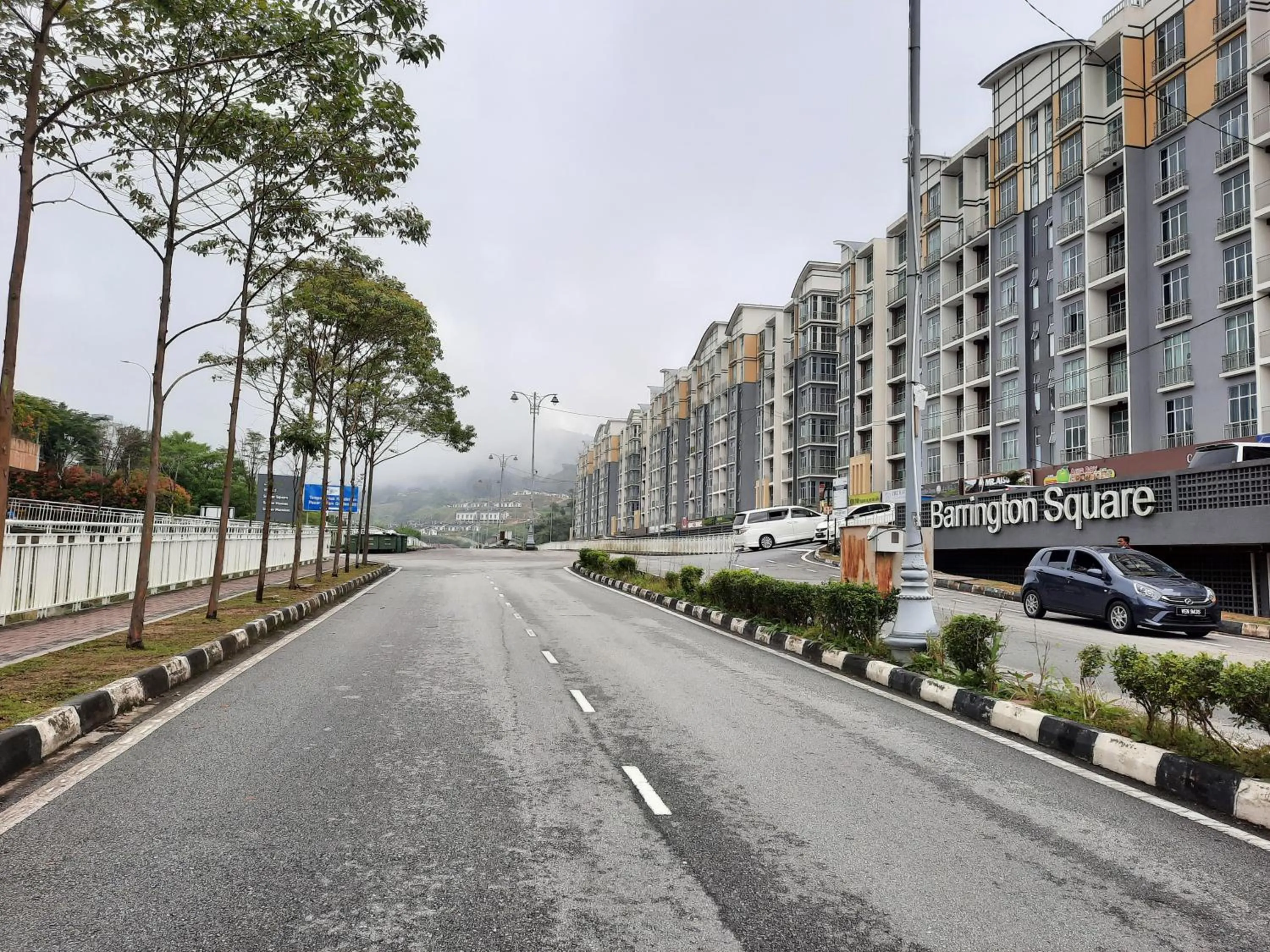 Property building in Lily Homestay Barrington Square Cameron Highlands.