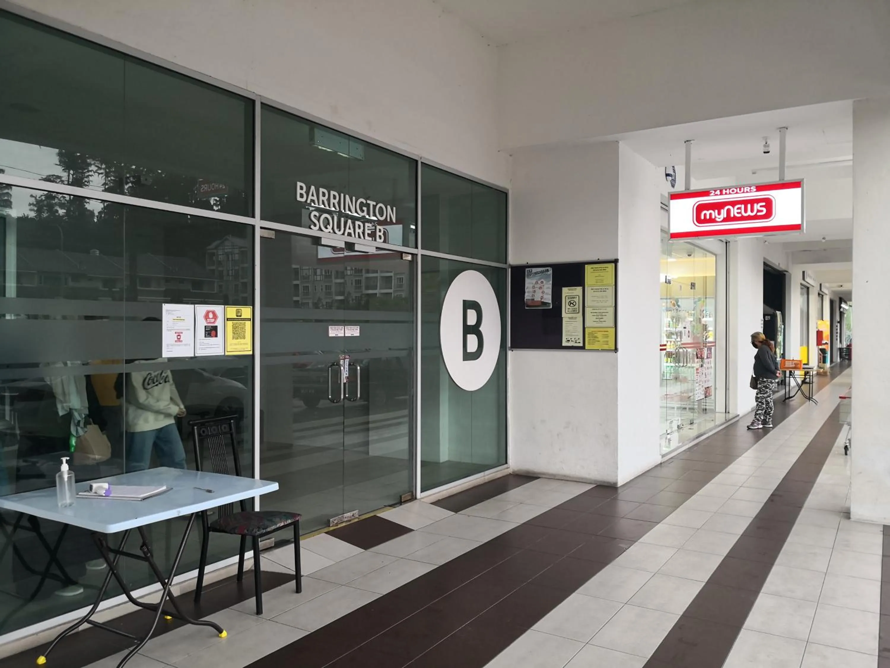 Property building in Lily Homestay Barrington Square Cameron Highlands.