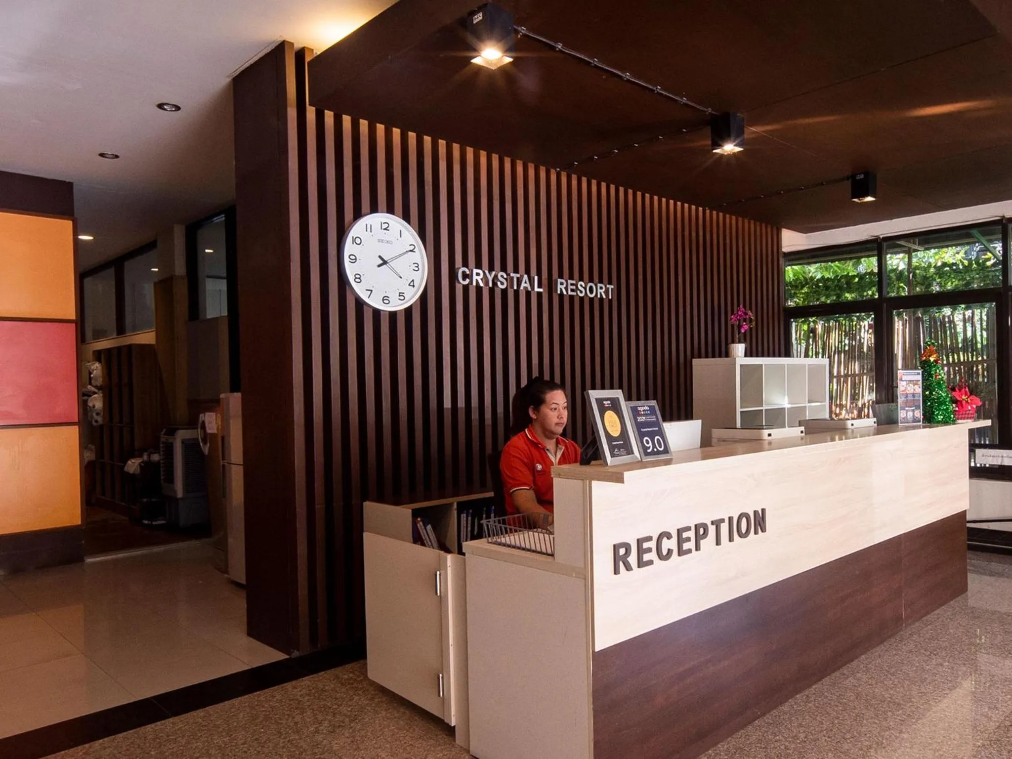 Lobby or reception in Crystal Resort Korat