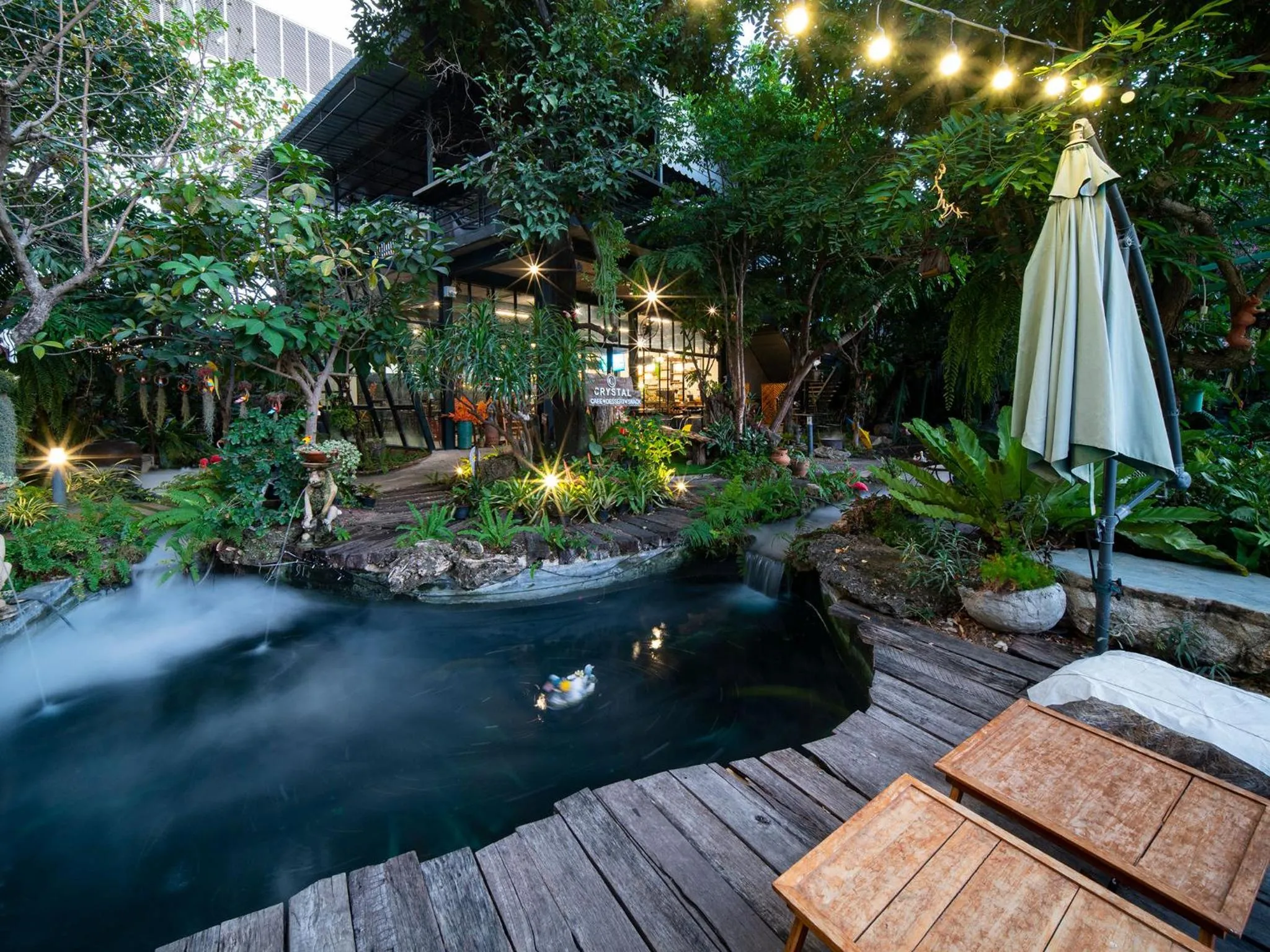 Garden in Crystal Resort Korat