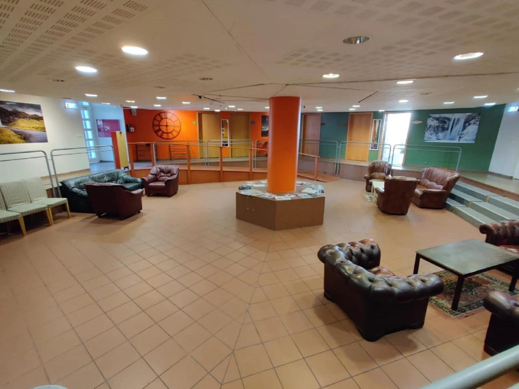 Lobby or reception in SM Hostel