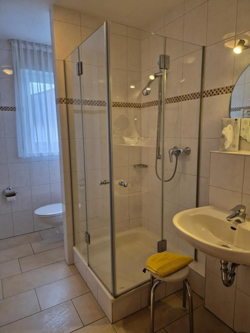 Bathroom in Hotel zur Waage