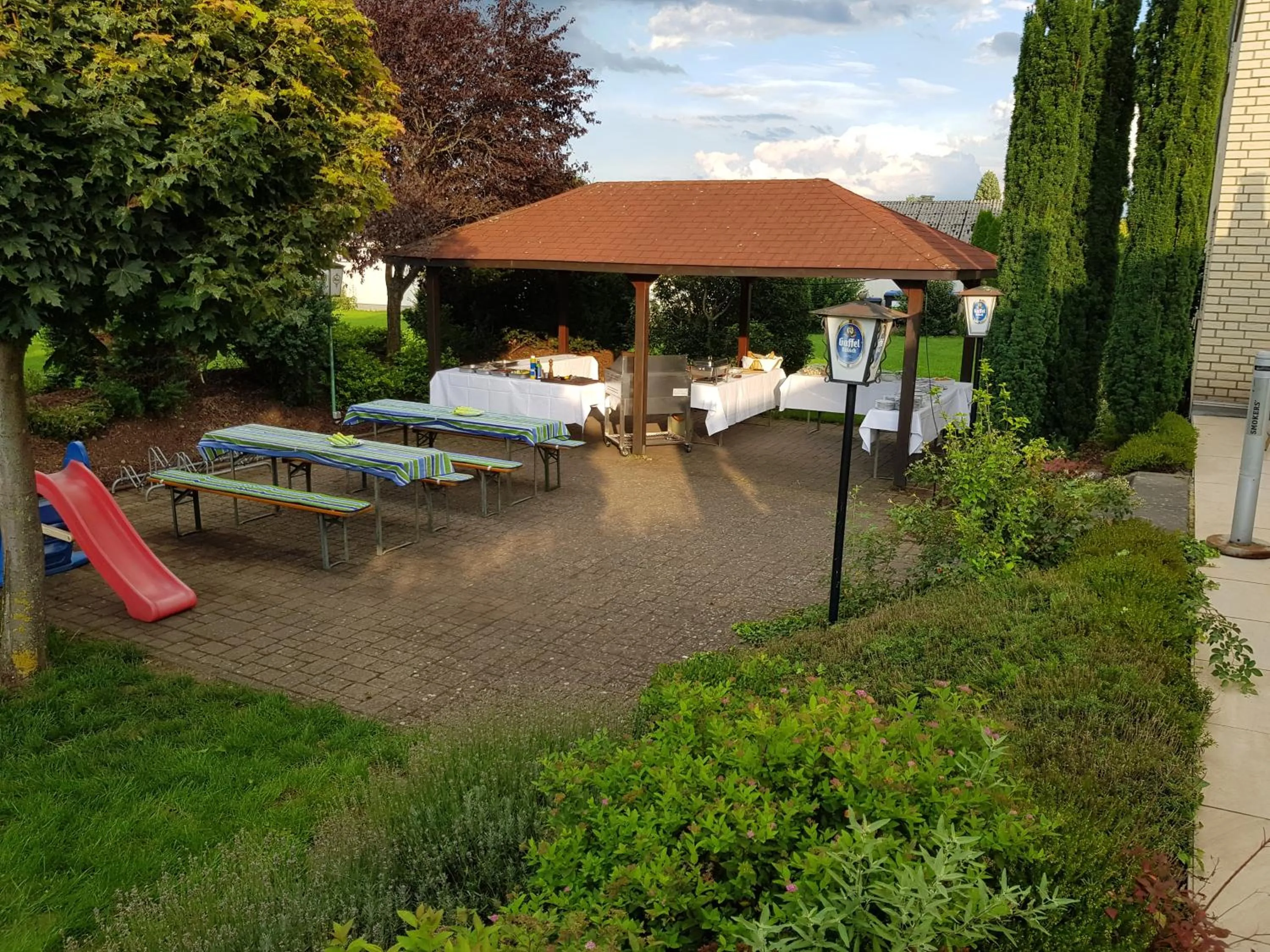 Garden in Hotel zur Waage