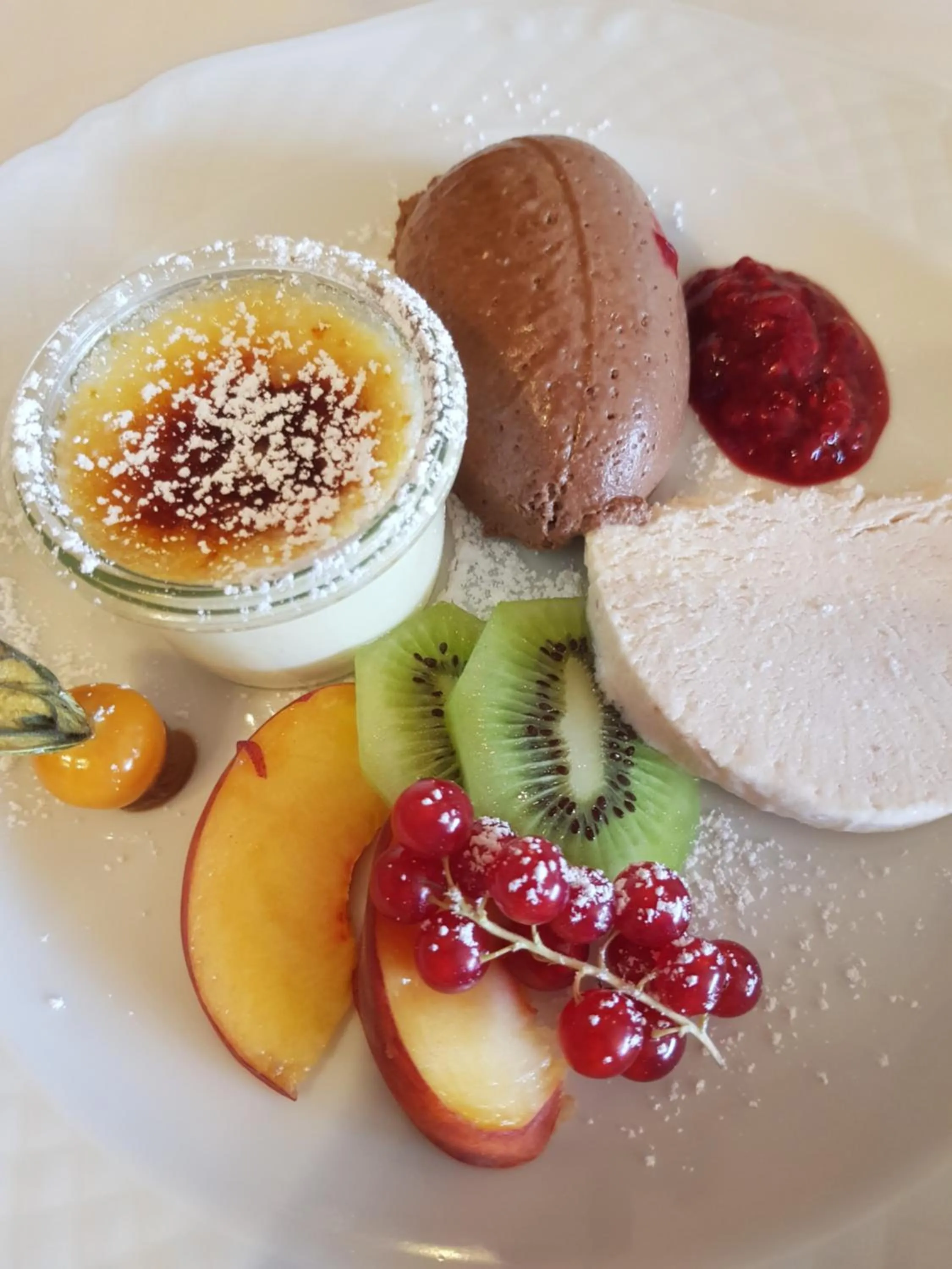 Food and drinks in Hotel zur Waage