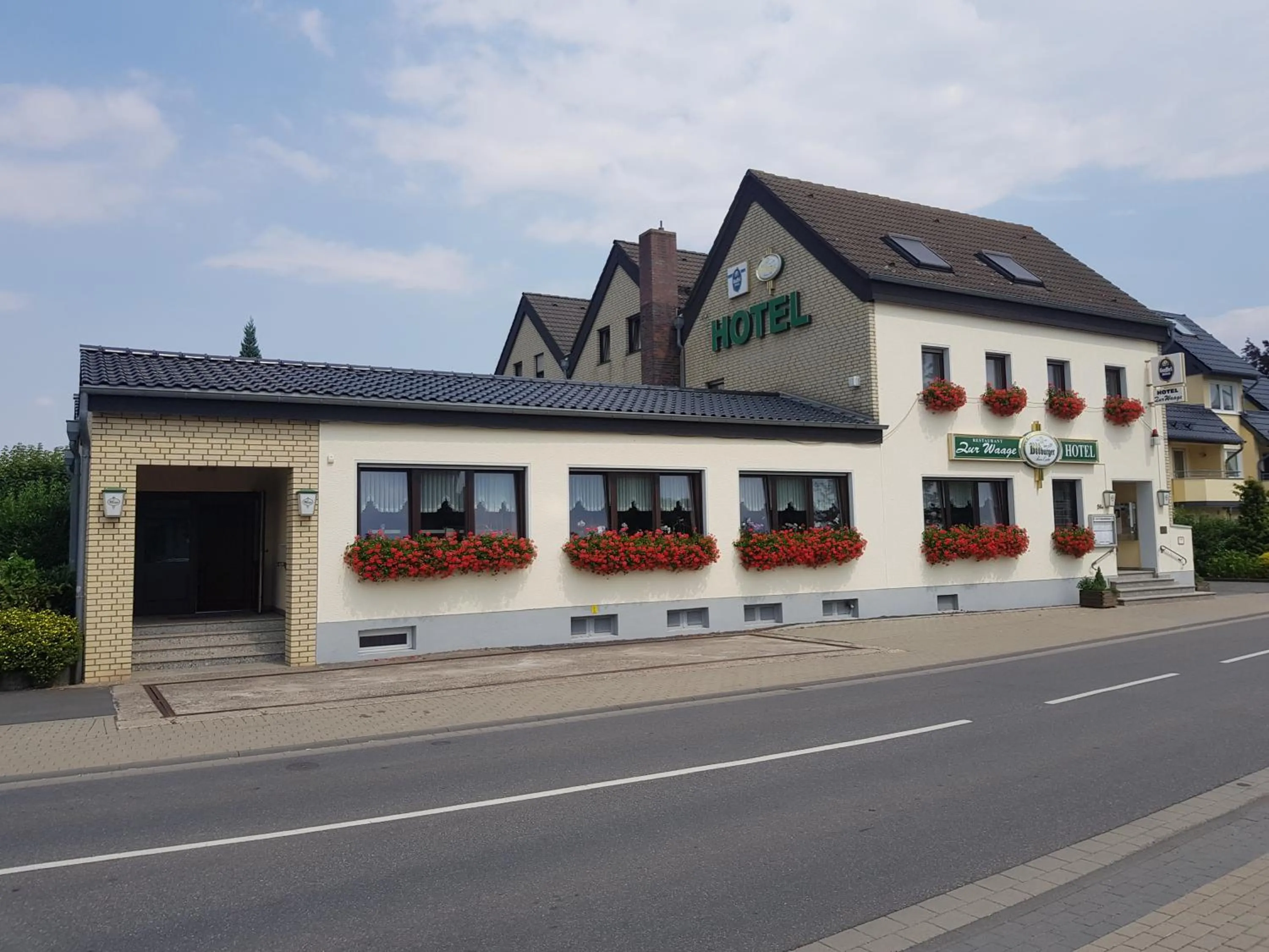 Property building in Hotel zur Waage