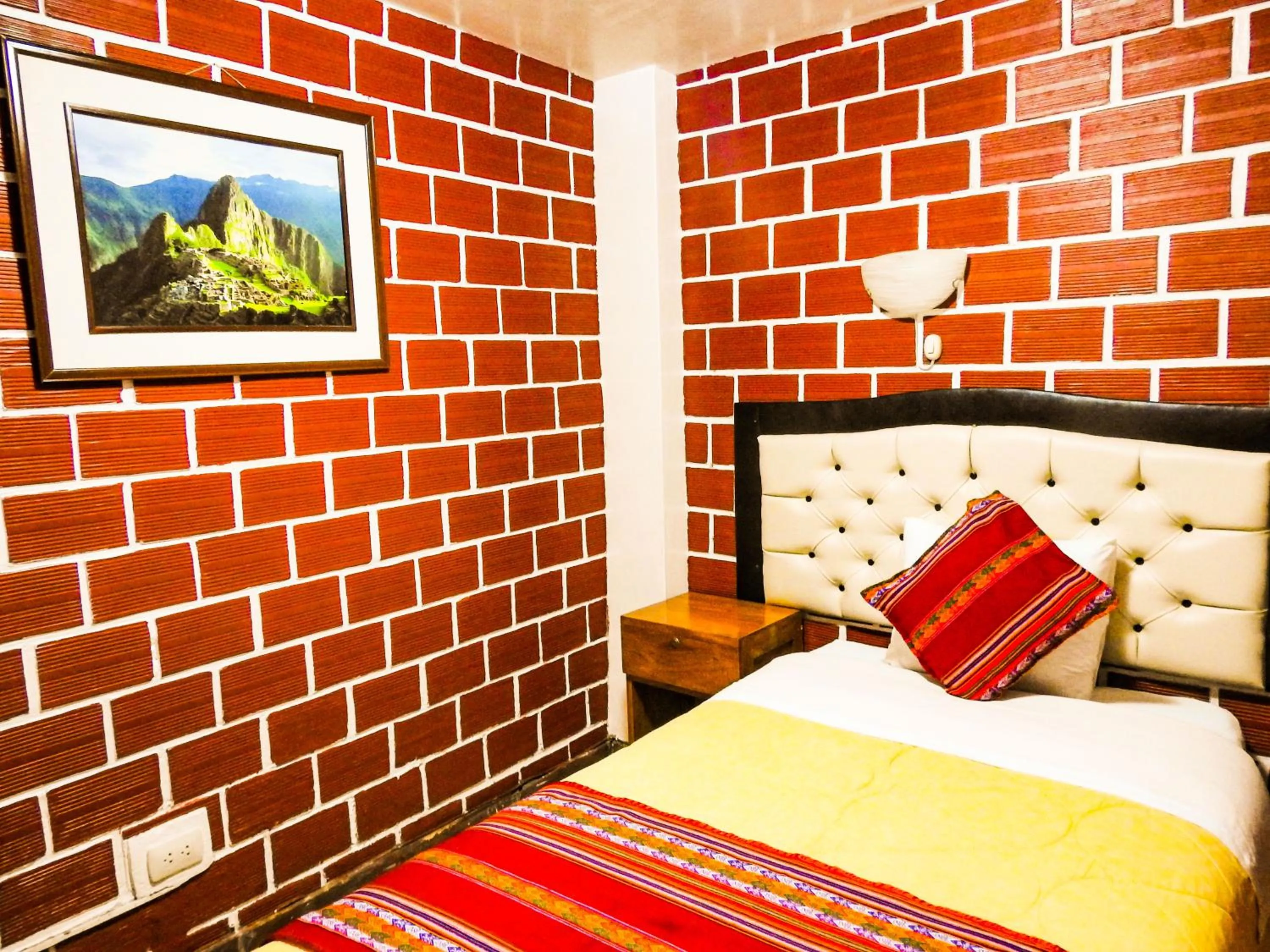 Bed in Hostal Encanto Machupicchu