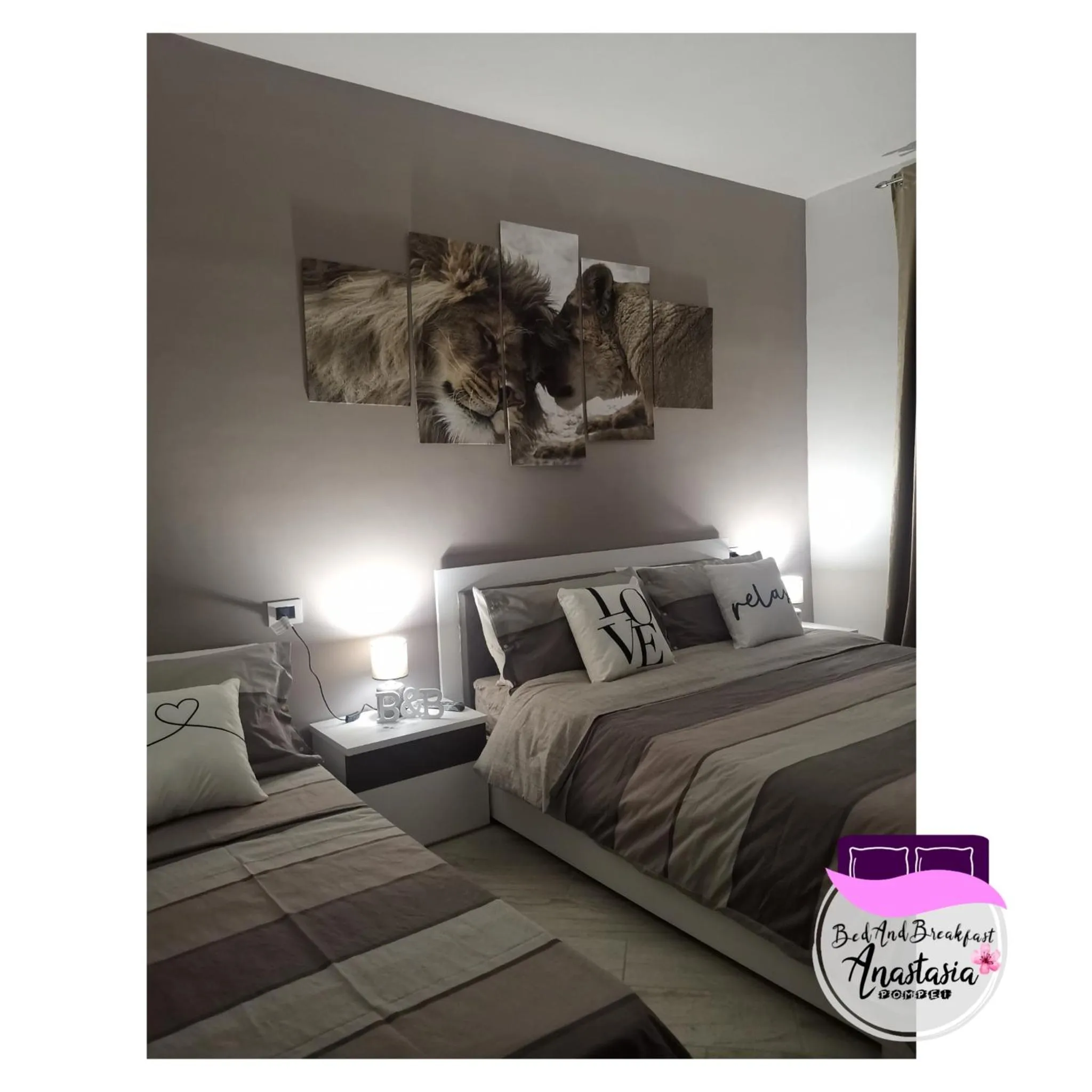 Bedroom in B&B ANASTASIA