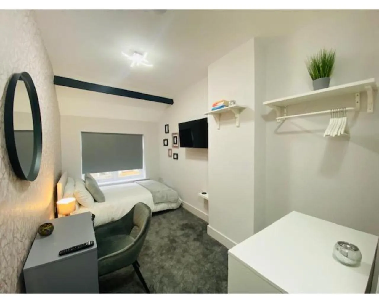 Bedroom in Townhouse PLUS @ Lower Beth Street Stoke