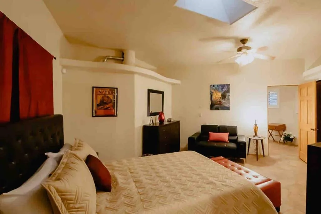 Bed in Hacienda del Avion