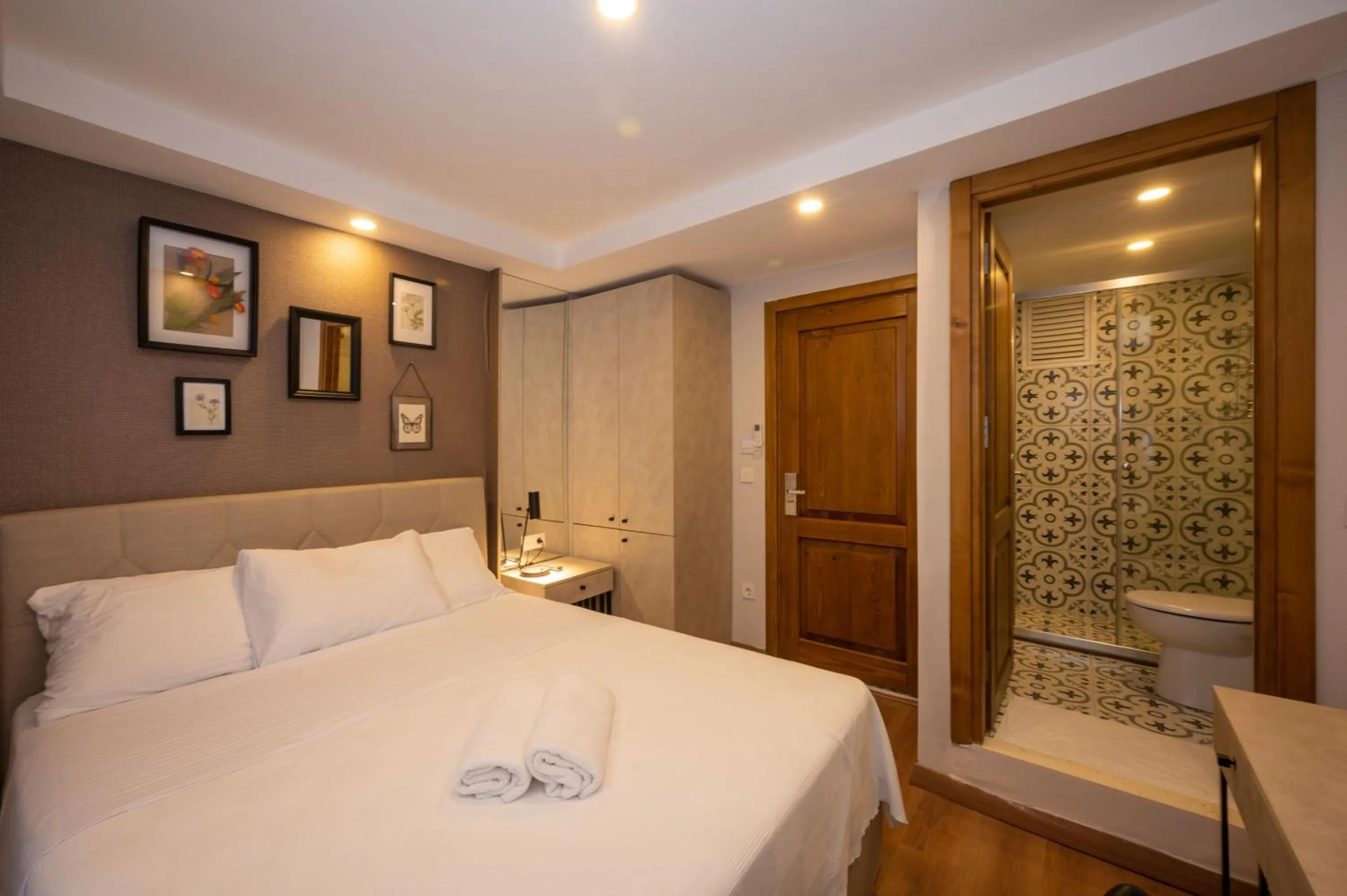 Bed in Taksim suıte