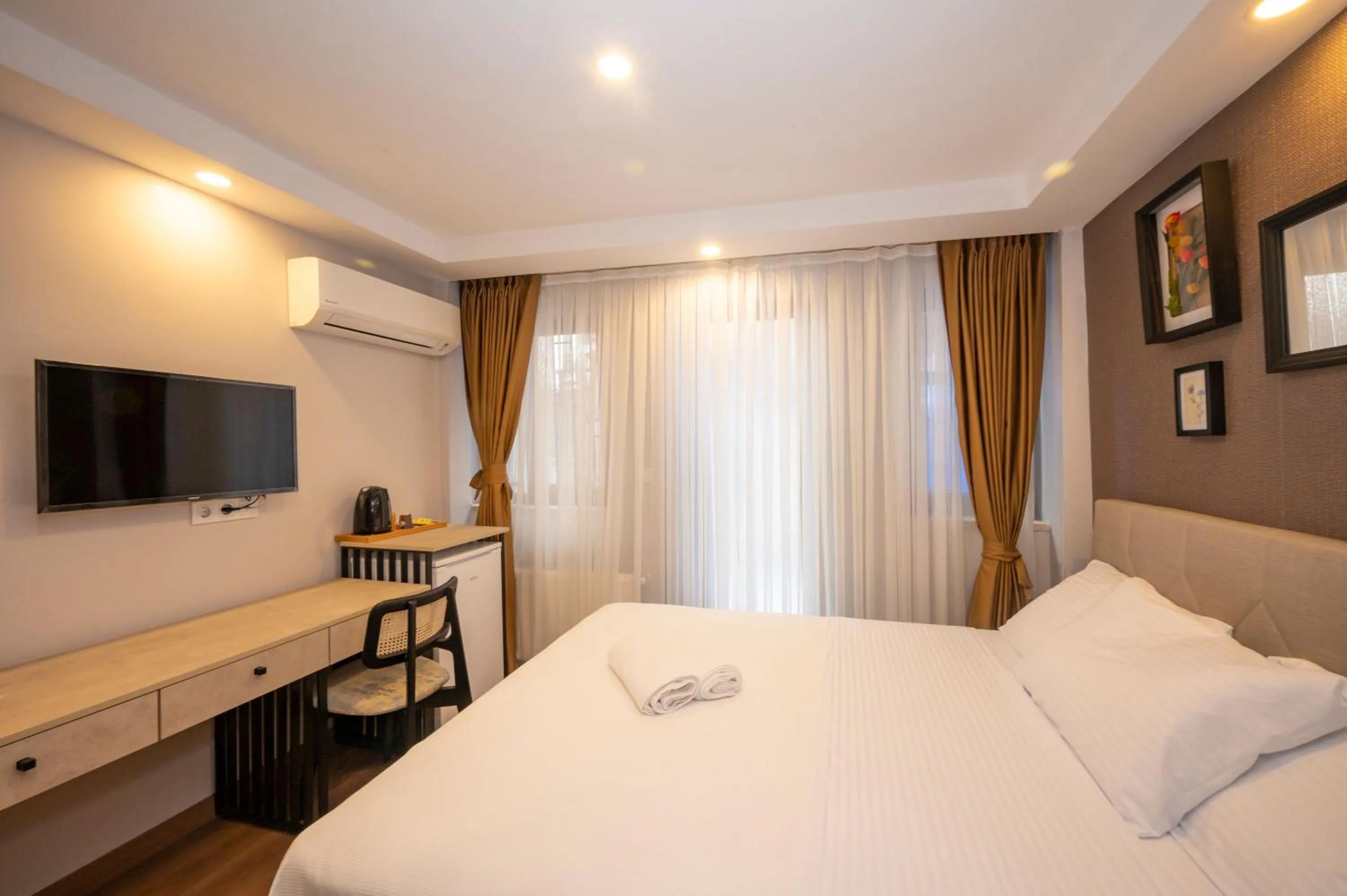 Bed in Taksim suıte