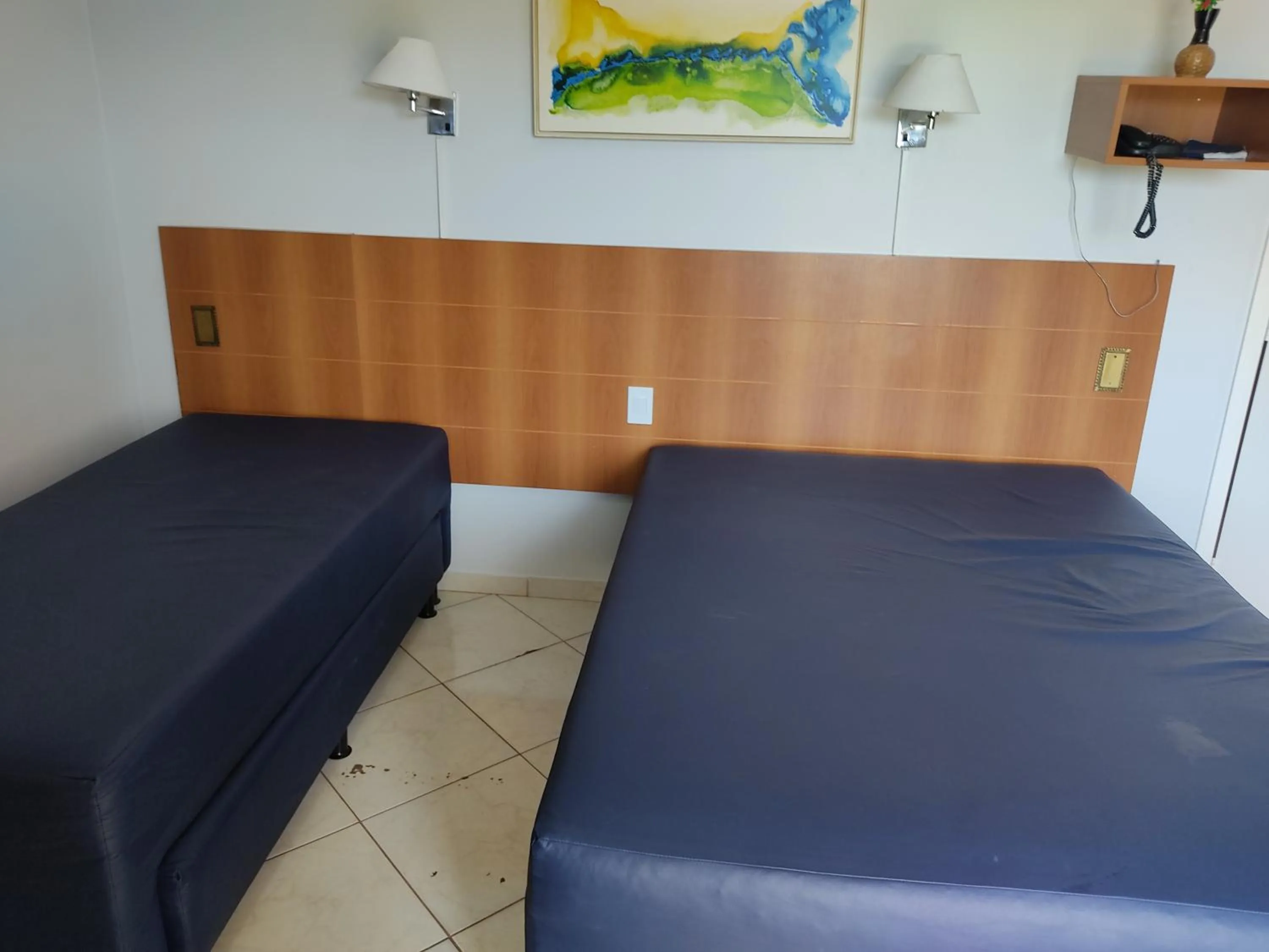 Bed in Suíte Thermas Place