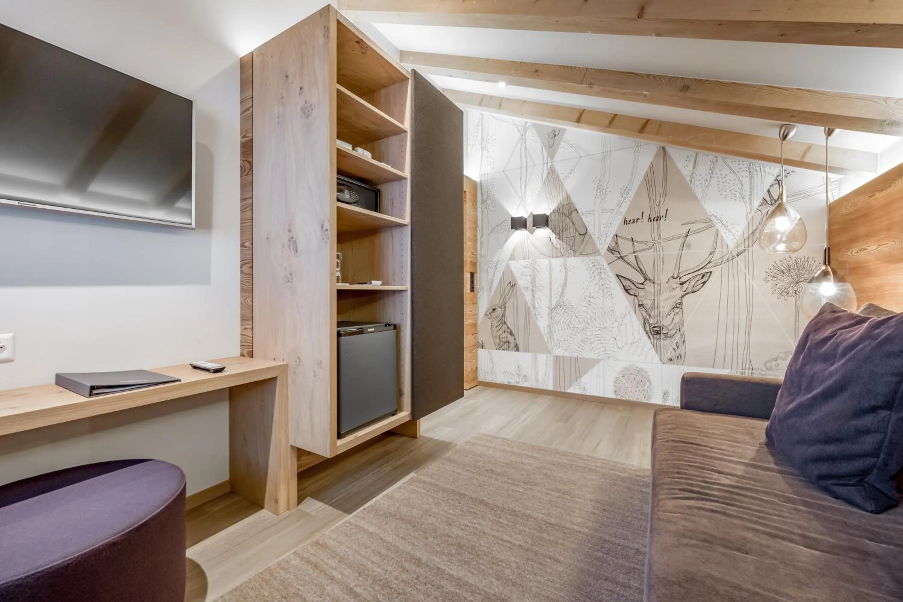 Living room in Chalet Silvretta Hotel & Spa